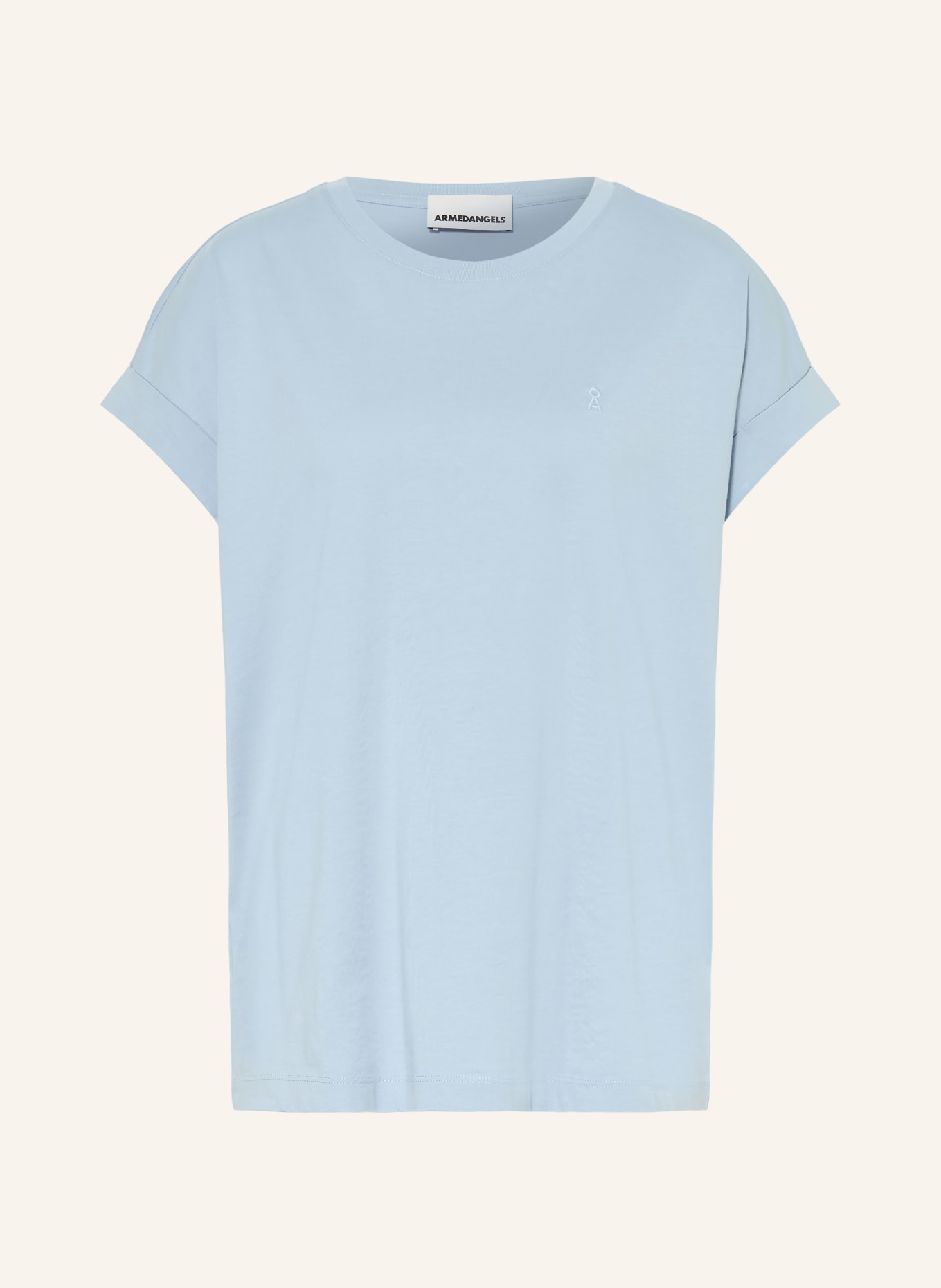 ARMEDANGELS IDAARA T-shirt: LIGHT BLUE