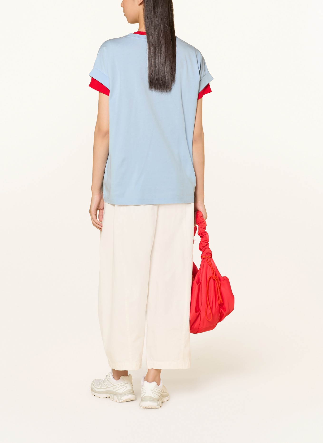 ARMEDANGELS IDAARA T-shirt: LIGHT BLUE