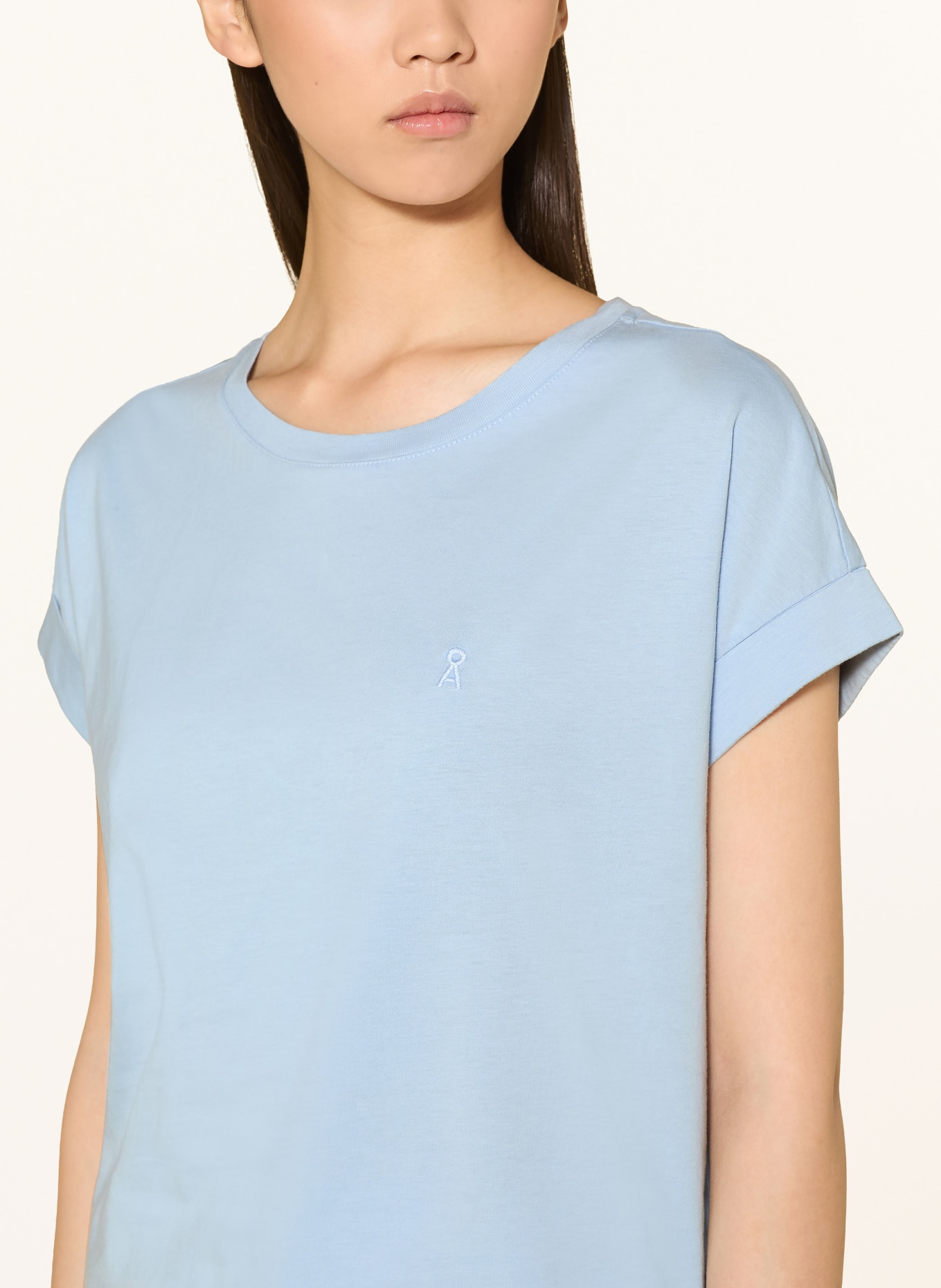 ARMEDANGELS IDAARA T-shirt: LIGHT BLUE