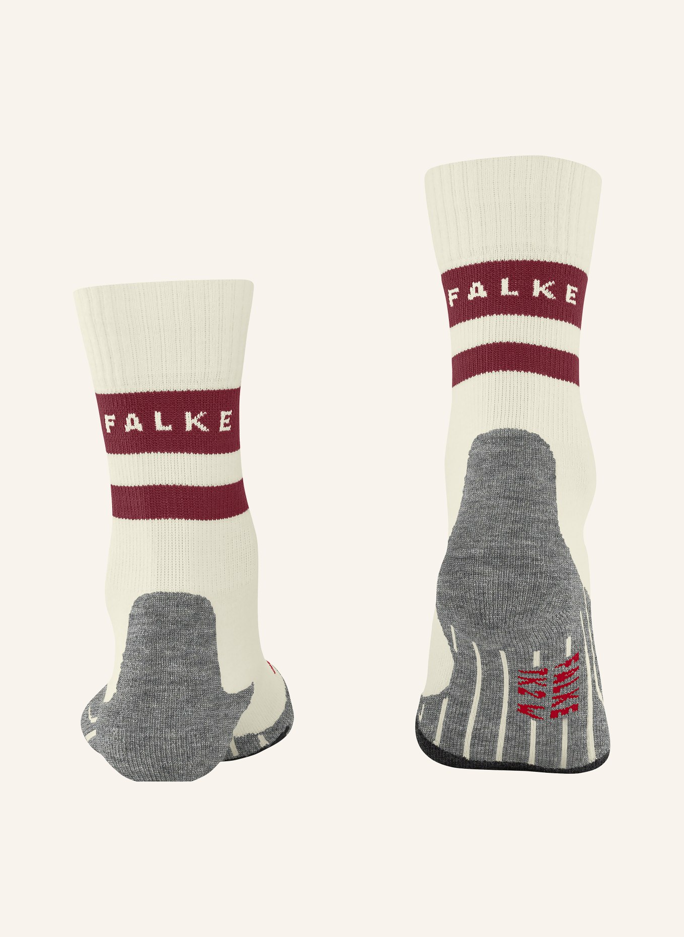 FALKE Trekkingstrømper TK2: 2080 CREAM