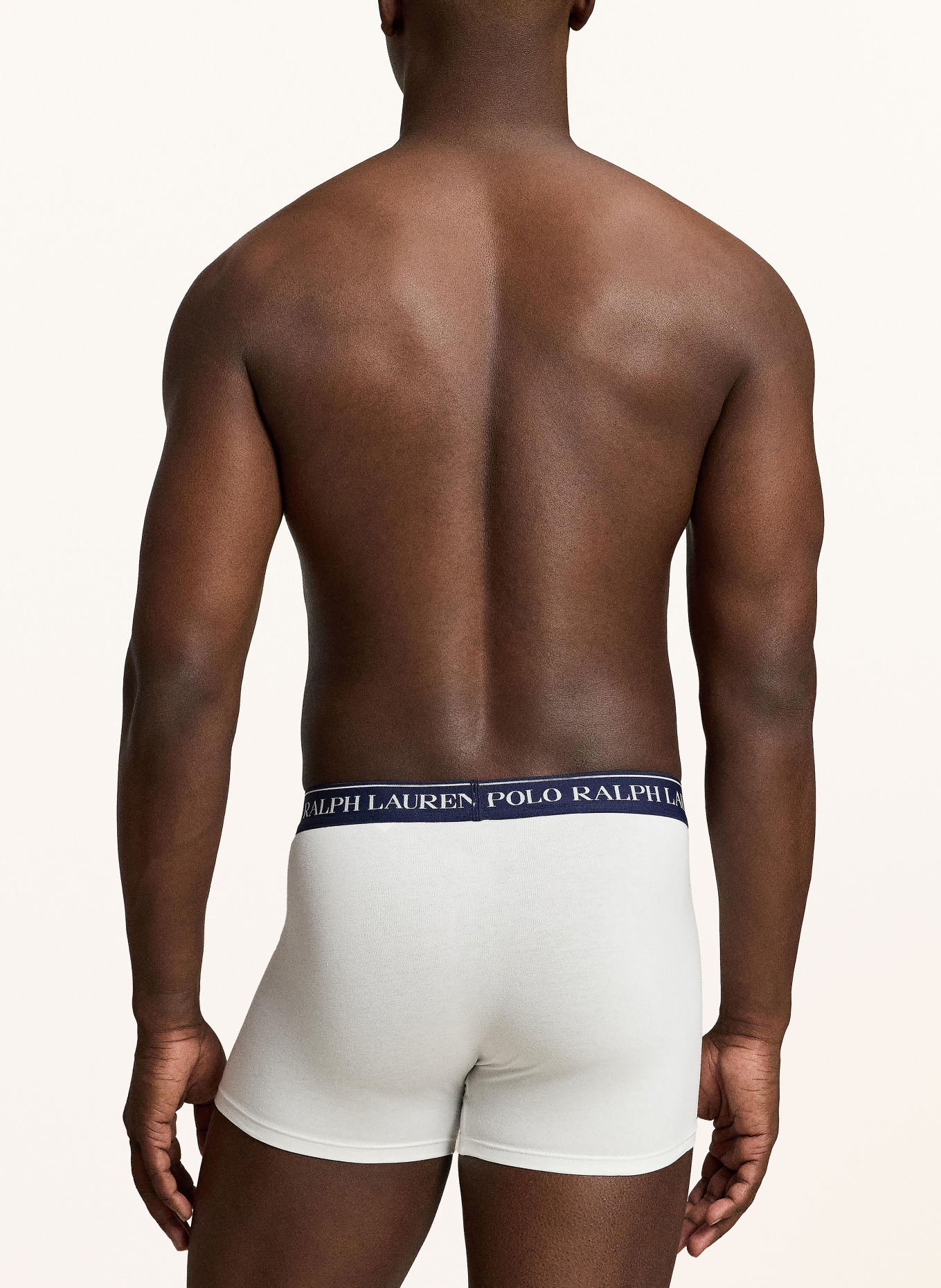 POLO RALPH LAUREN 5-pak boxershorts: HVID / RØD / BLÅ