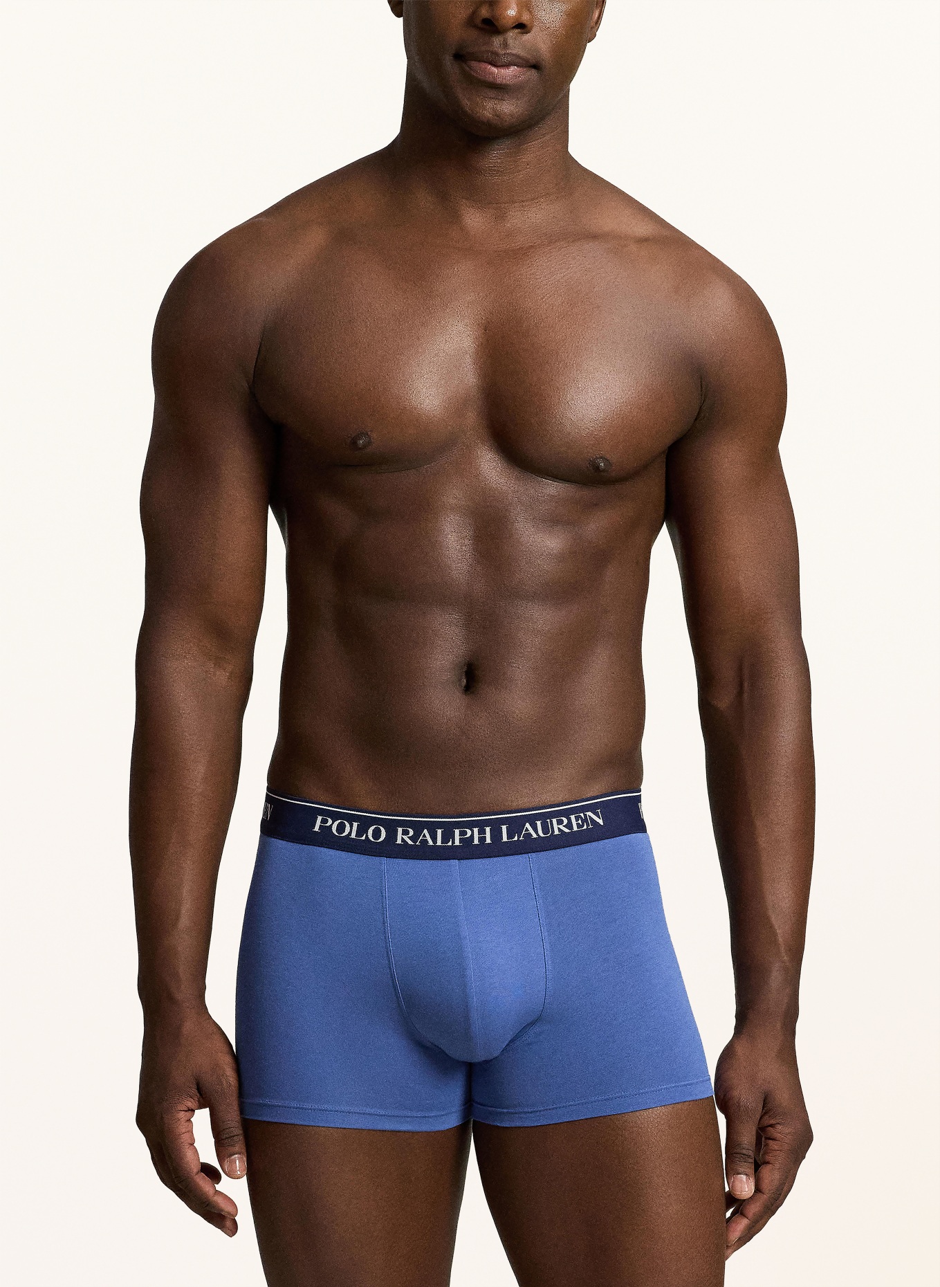 POLO RALPH LAUREN 5-pak boxershorts: HVID / RØD / BLÅ