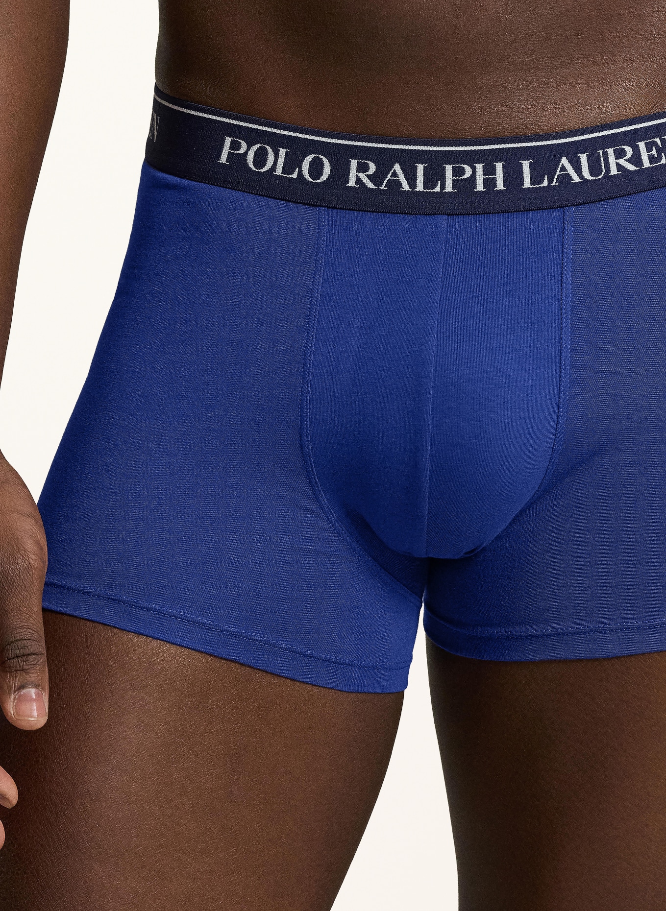 POLO RALPH LAUREN 5-pak boxershorts: BLÅ / LYSEGUL / GRØN