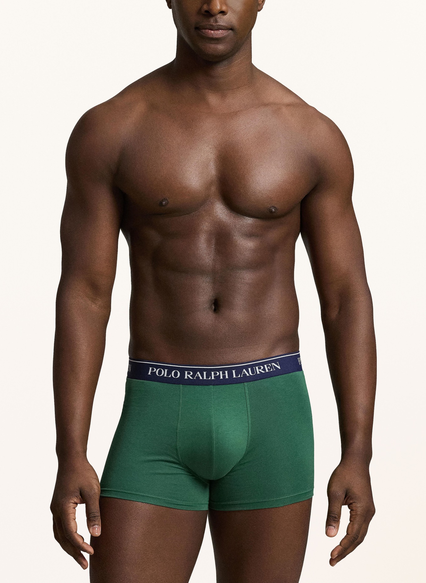POLO RALPH LAUREN 5-pak boxershorts: BLÅ / LYSEGUL / GRØN