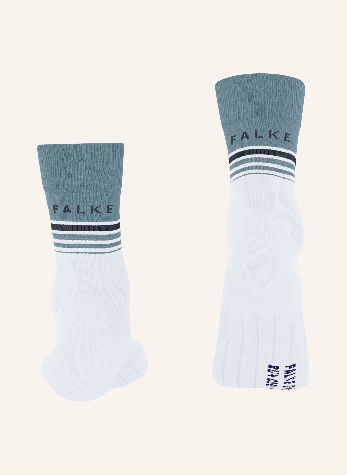 FALKE Laufsocken RU4: 2060 WOOLWHITE