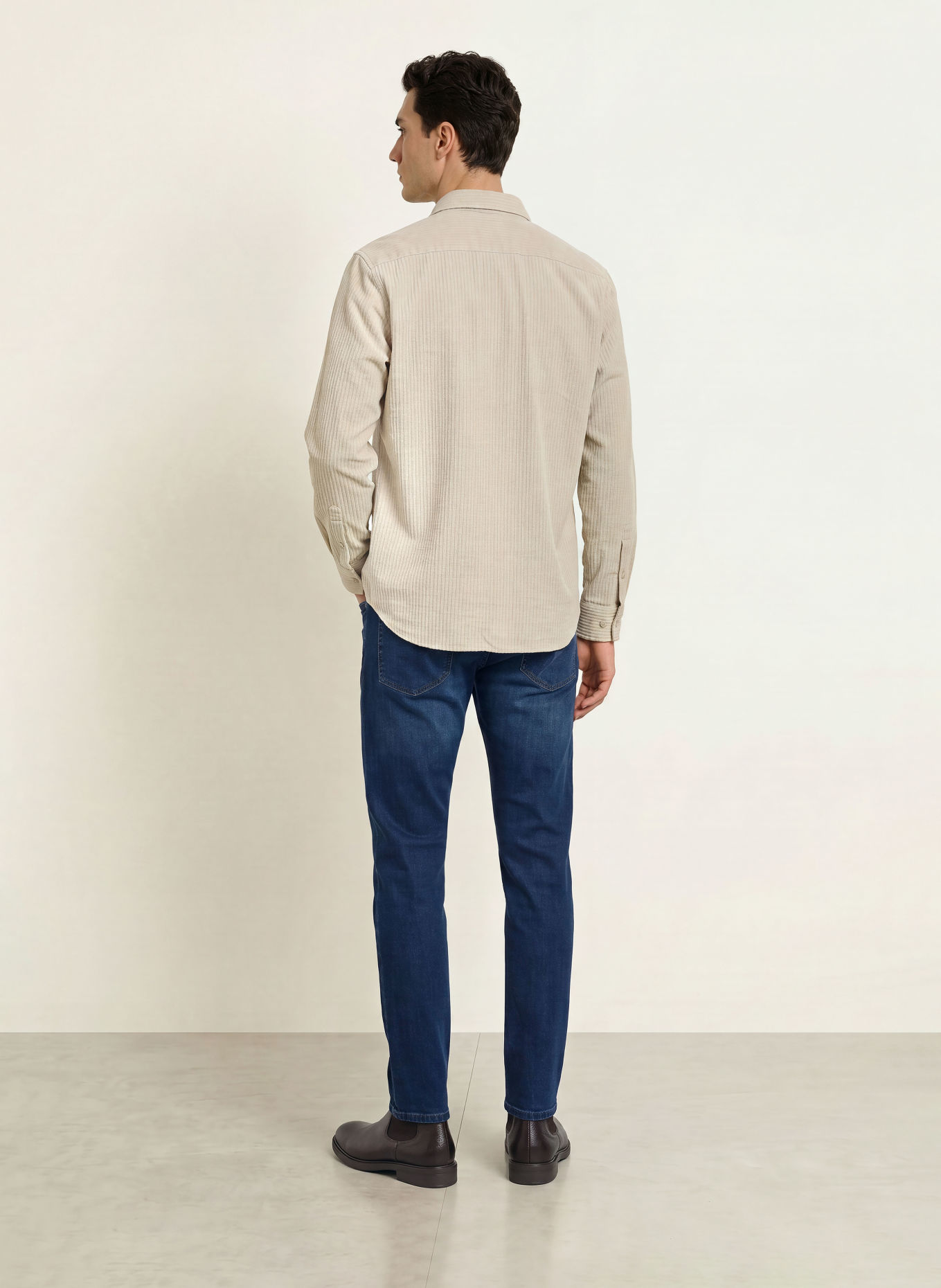 ALBERTO Jeans PIPE coupe classique: 893 NAVY