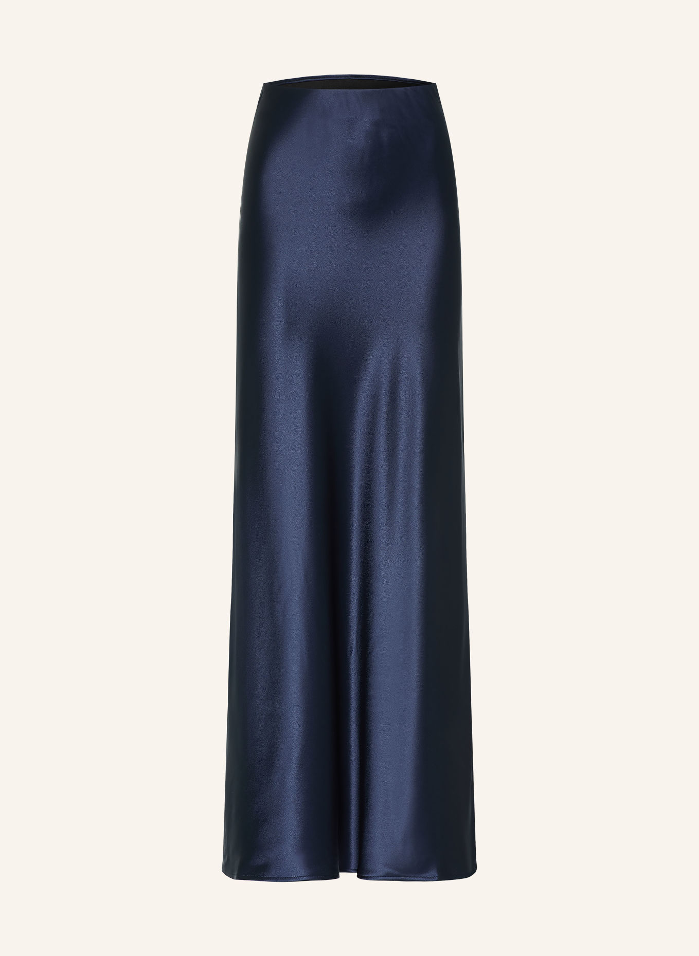 LADNERI Satinrock LE PLAINE: DUNKELBLAU