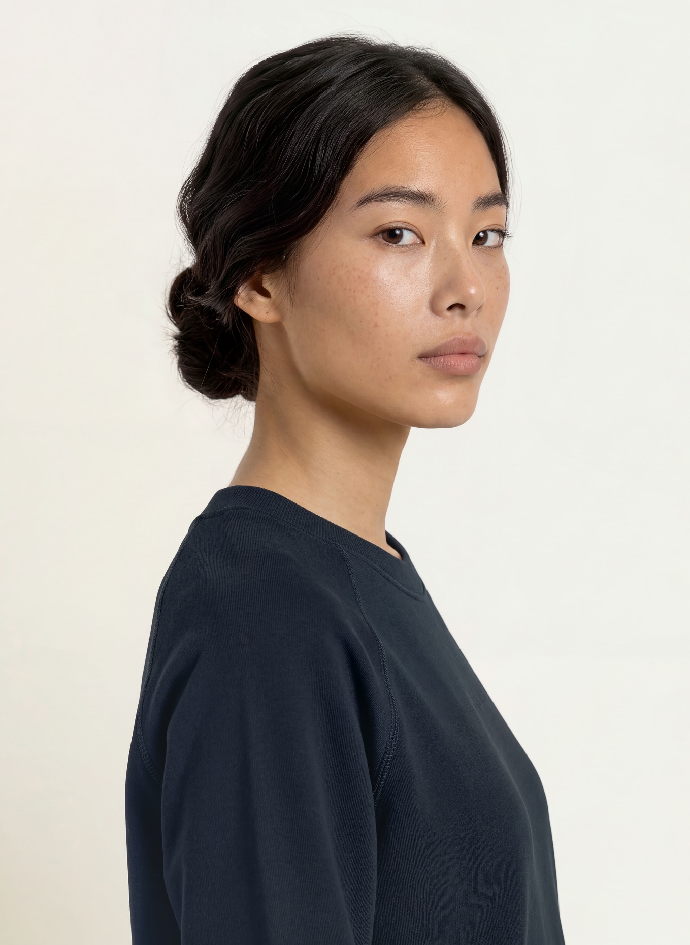 Marc O'Polo DENIM Sweatshirt: DUNKELBLAU