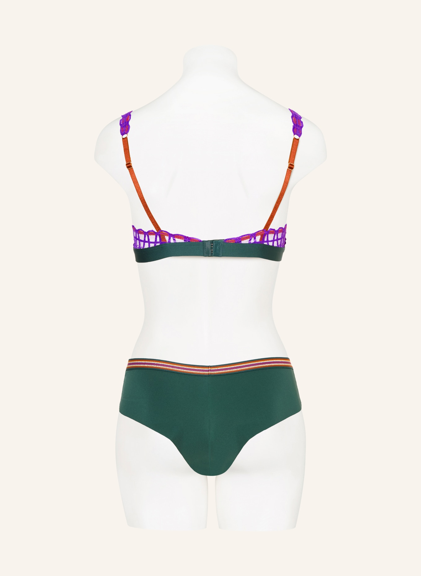 mey Triangle bra series POETRY TEMPTATION: PURPLE / GREEN