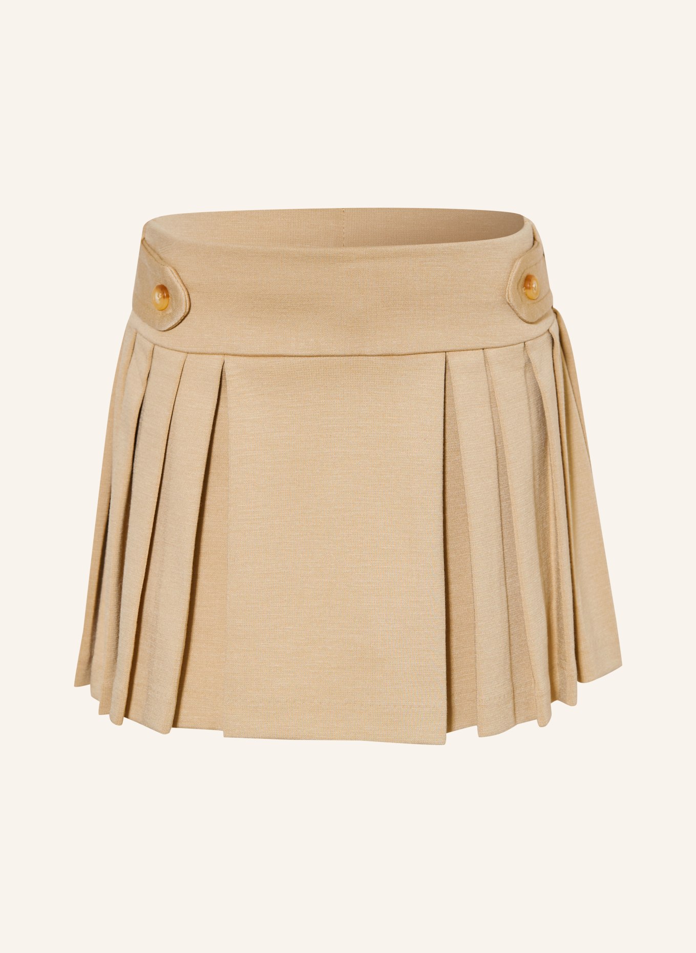 POLO RALPH LAUREN jupe plissée: BEIGE