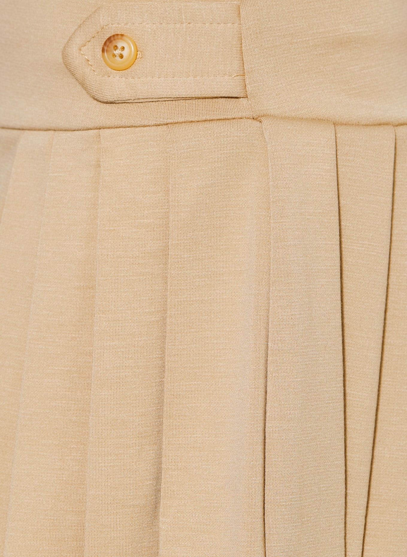 POLO RALPH LAUREN jupe plissée: BEIGE
