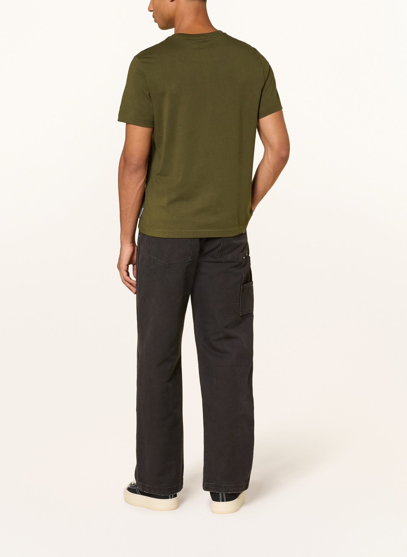MOOSE KNUCKLES T-Shirt CRESCENT: KHAKI