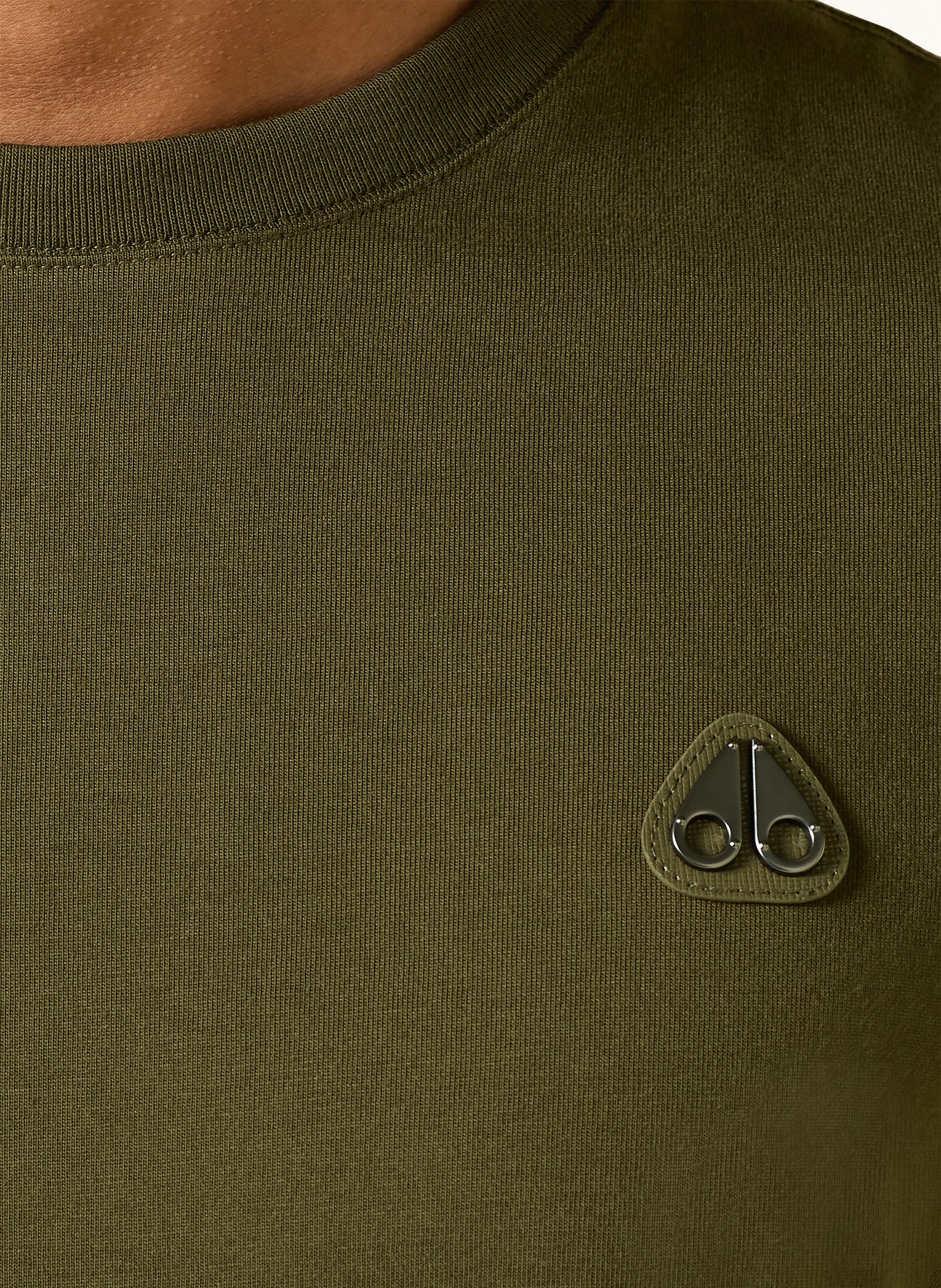 MOOSE KNUCKLES T-Shirt CRESCENT: KHAKI