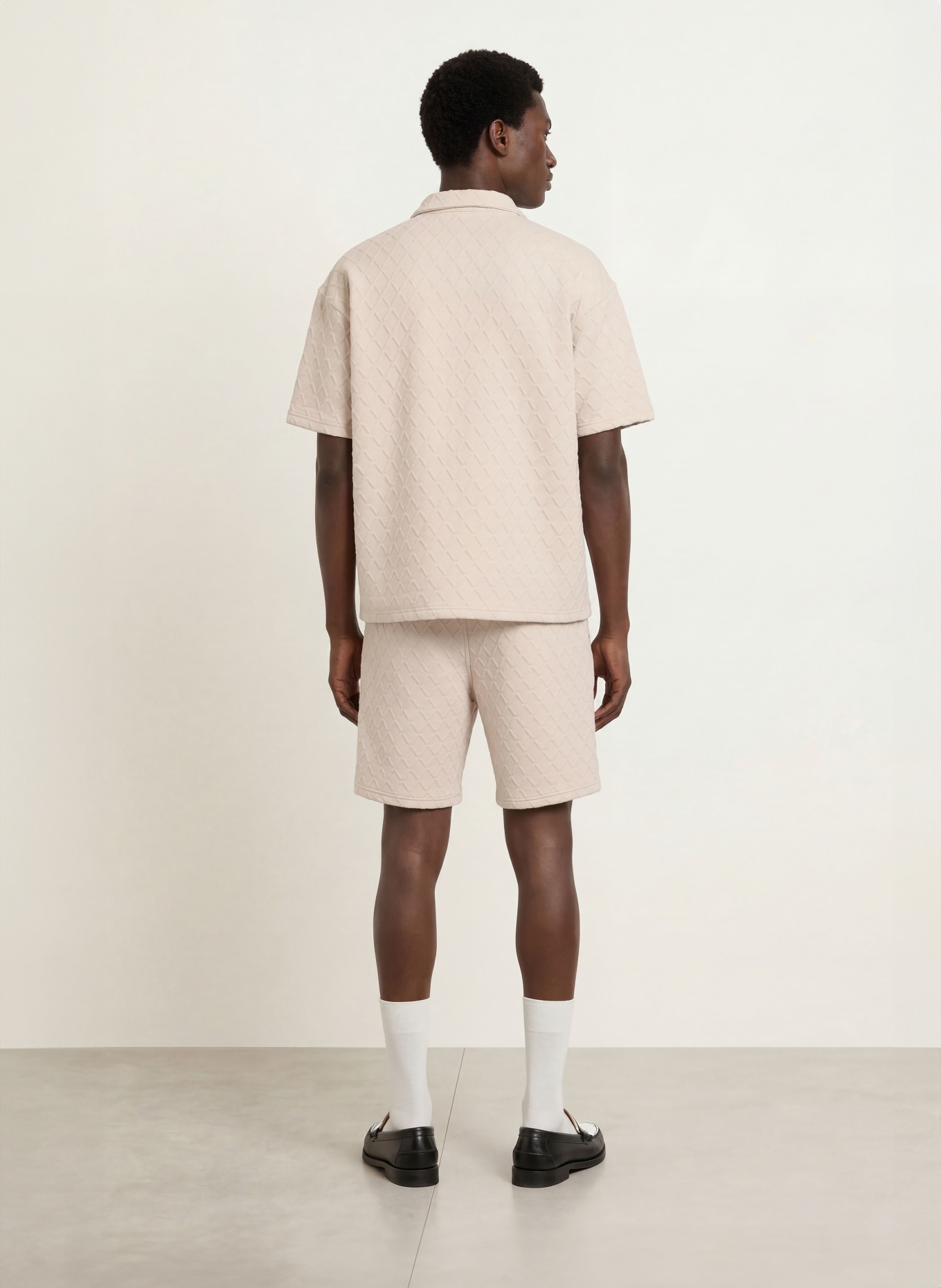 PEGADOR Kurzarm-Hemd JOVREN Comfort Fit: CREME