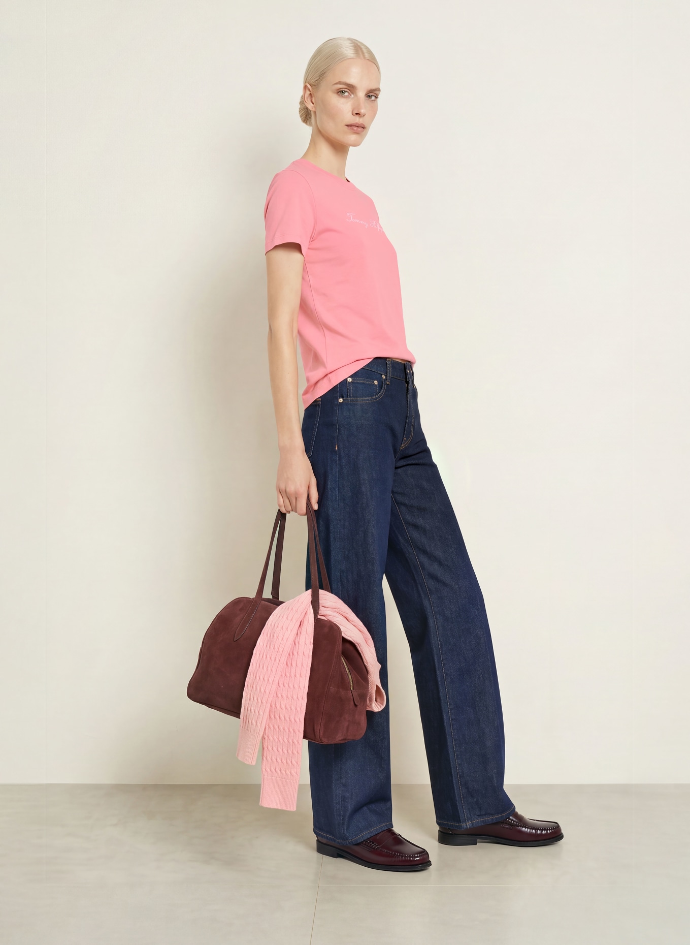 TOMMY HILFIGER T-shirt: ROZE