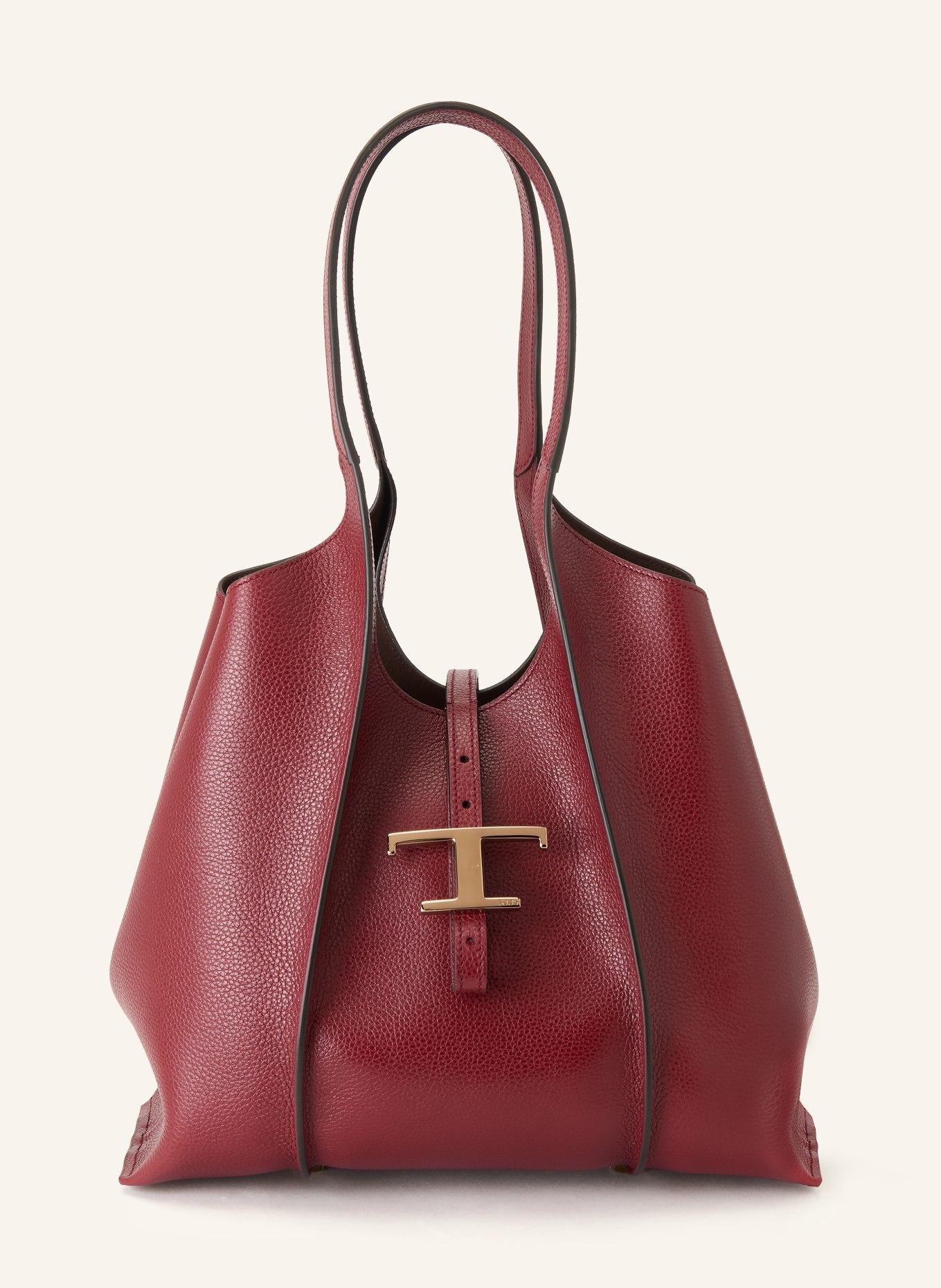 TOD'S Beuteltasche mit Pouch: DUNKELROT