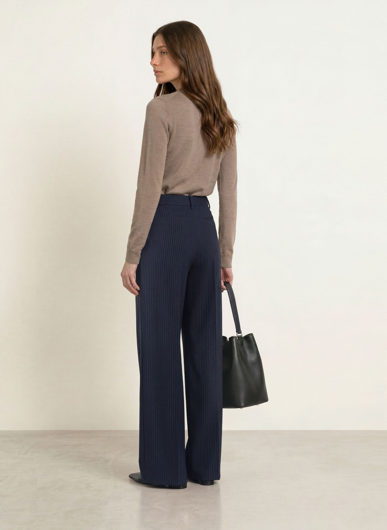 BOSS Pullover FERPINA: HELLBRAUN