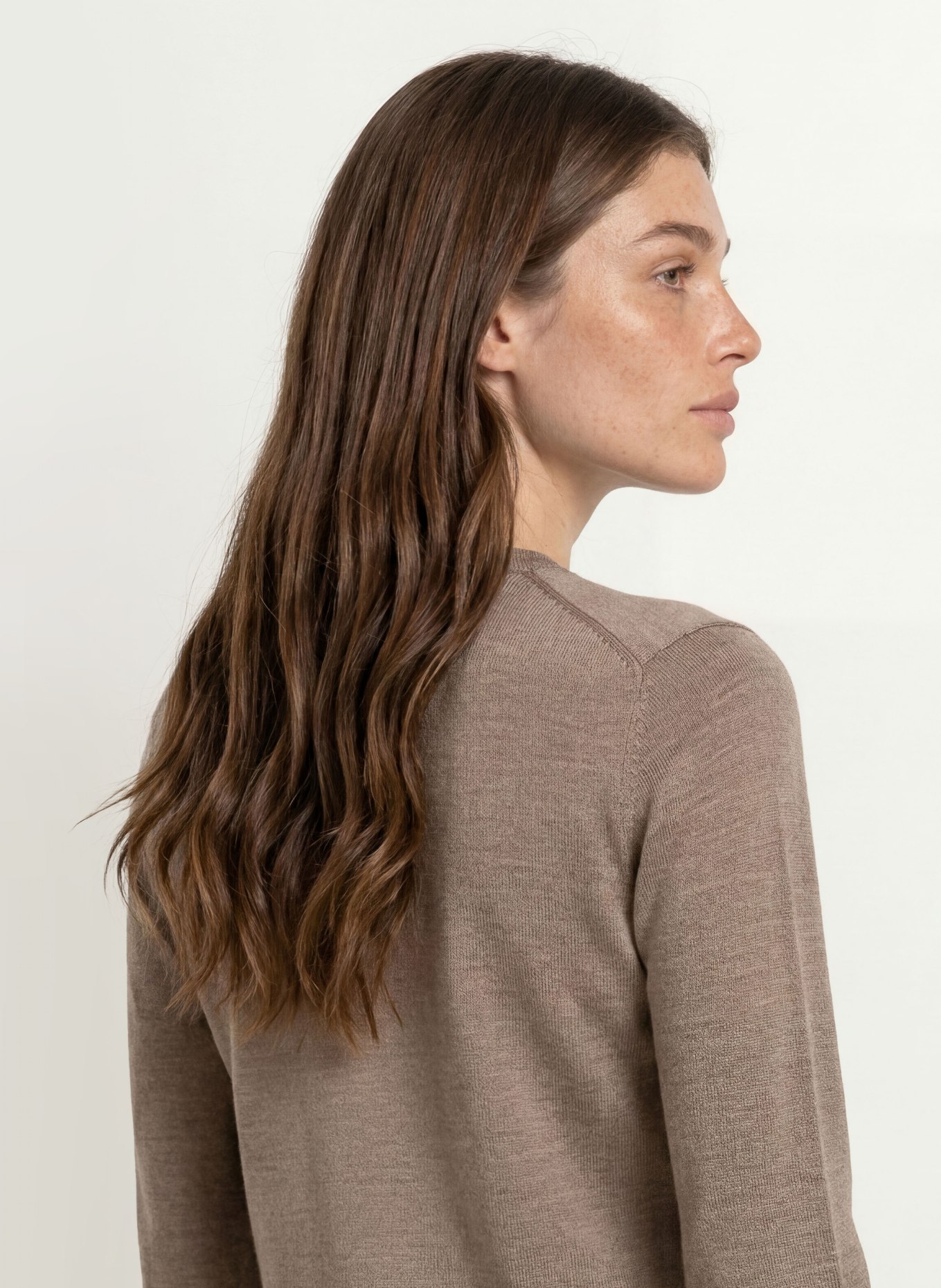 BOSS Pullover FERPINA: HELLBRAUN