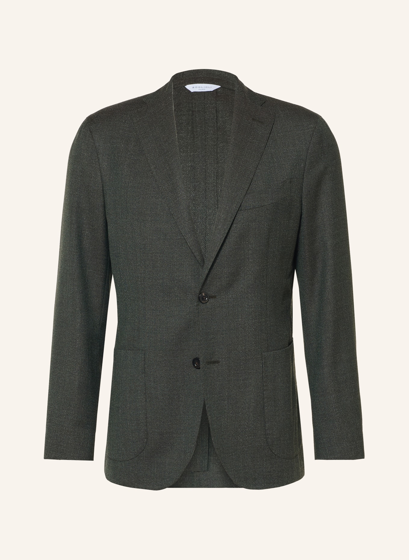 BOGLIOLI Tailored jacket extra slim fit: DARK GREEN