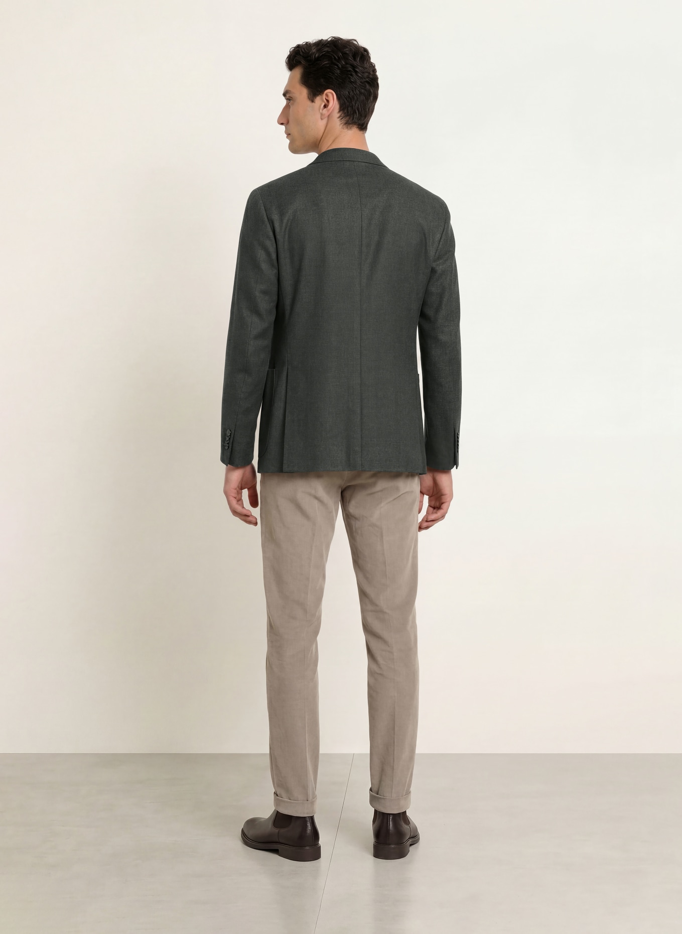 BOGLIOLI Tailored jacket extra slim fit: DARK GREEN