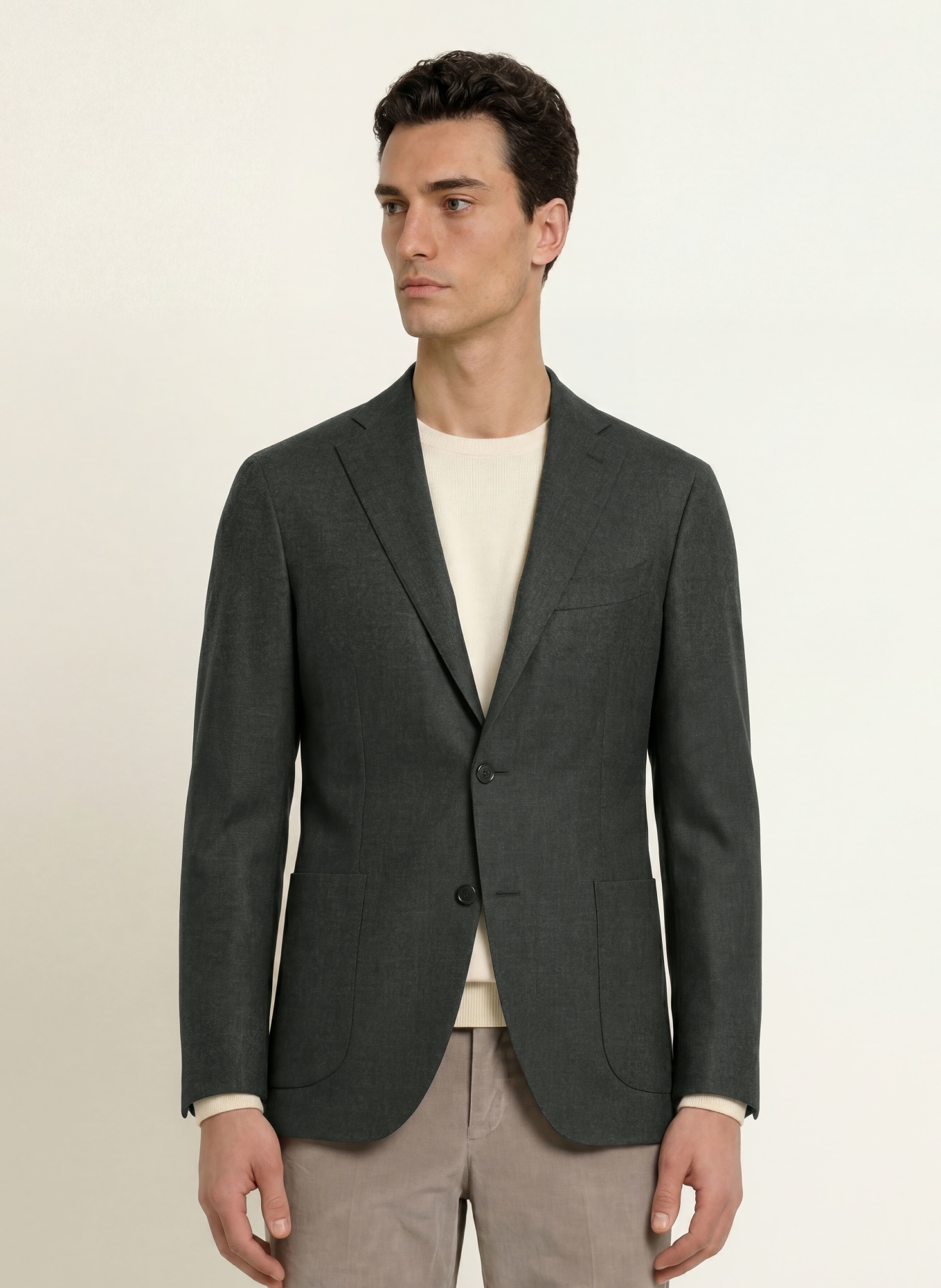 BOGLIOLI Tailored jacket extra slim fit: DARK GREEN
