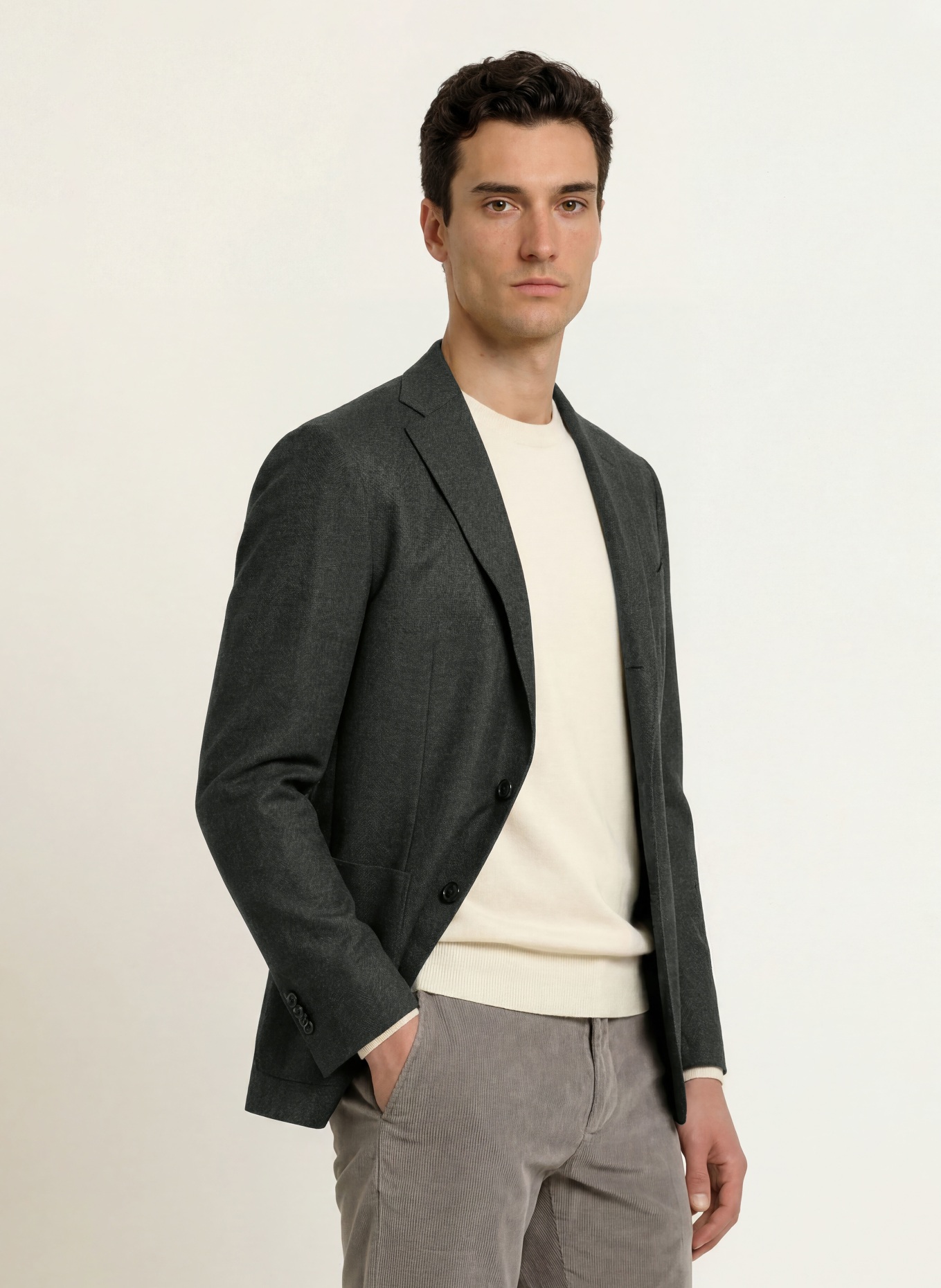 BOGLIOLI Tailored jacket extra slim fit: DARK GREEN
