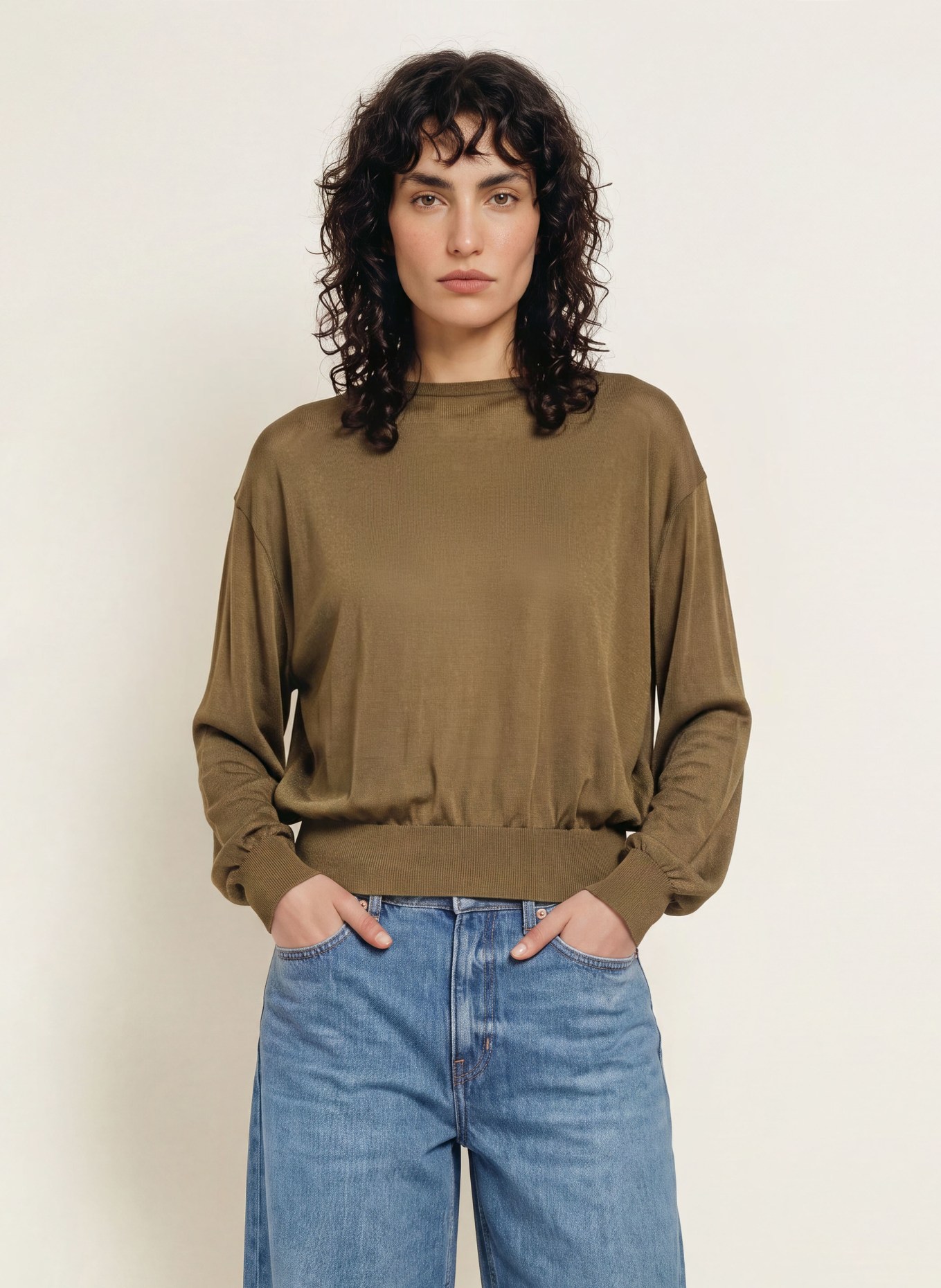 DRYKORN Pull TALOMINA: OLIVE