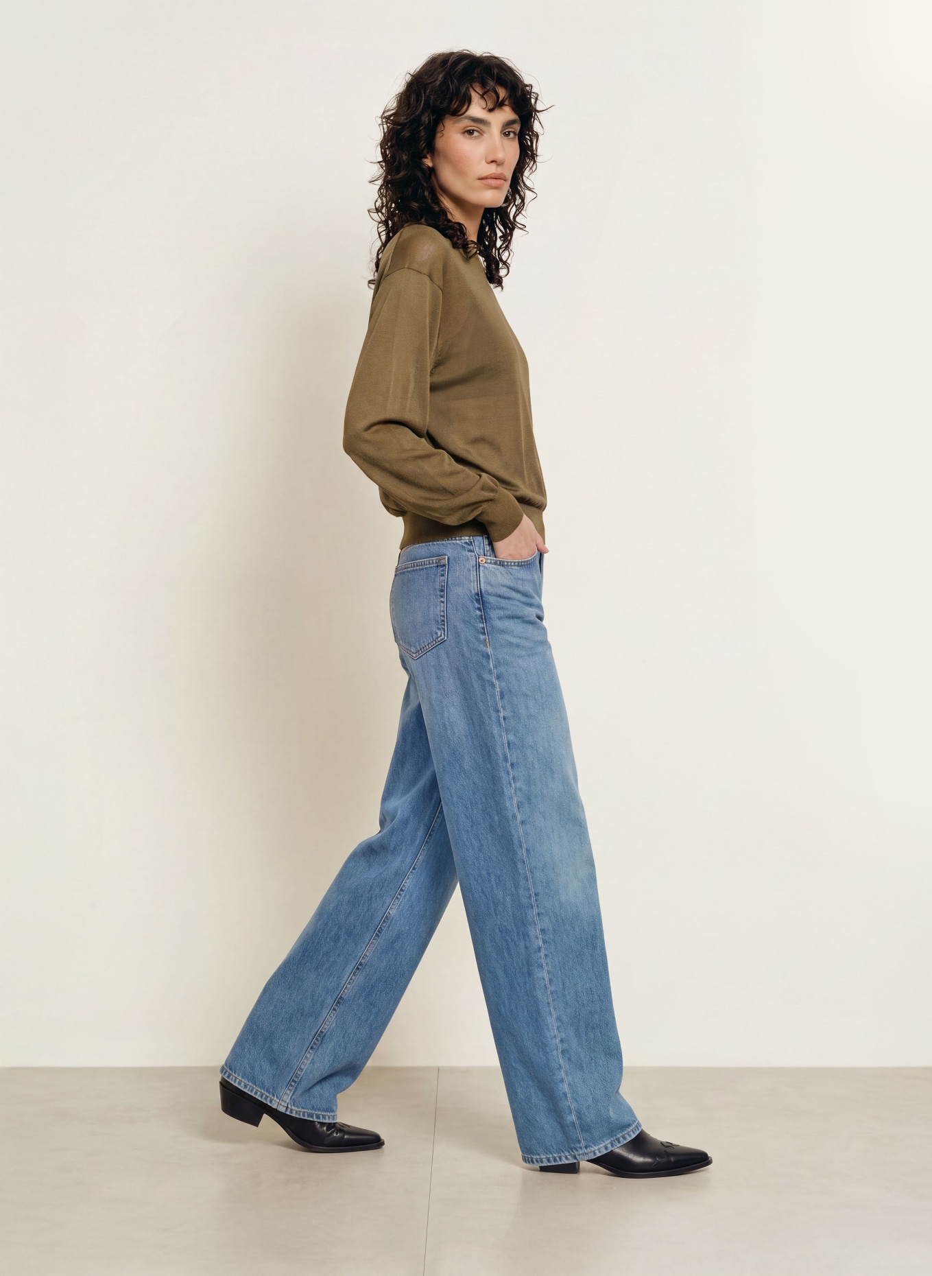 DRYKORN Pull TALOMINA: OLIVE