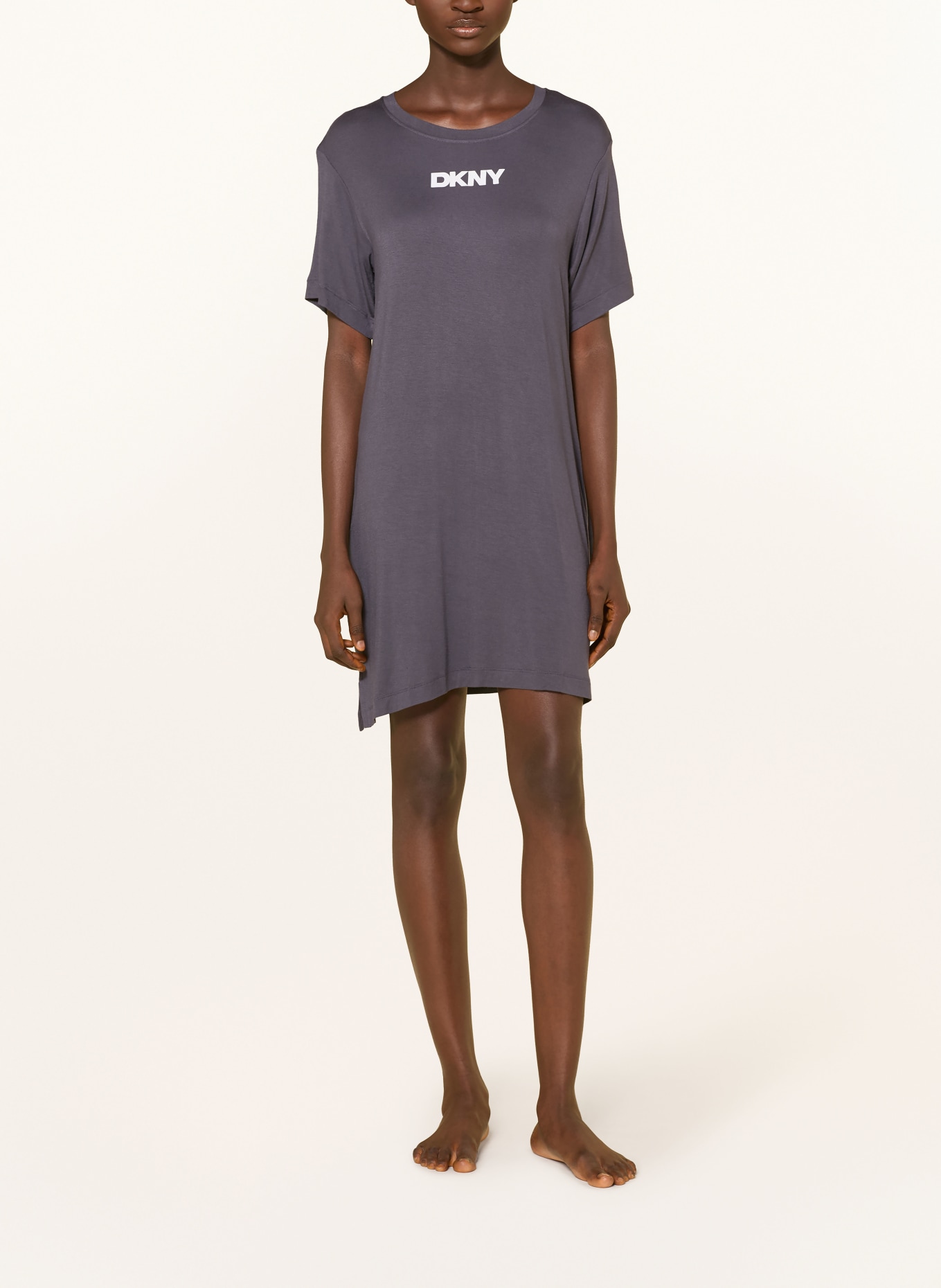 DKNY Chemise de nuit NEXT GEN CLASSICS: GRIS