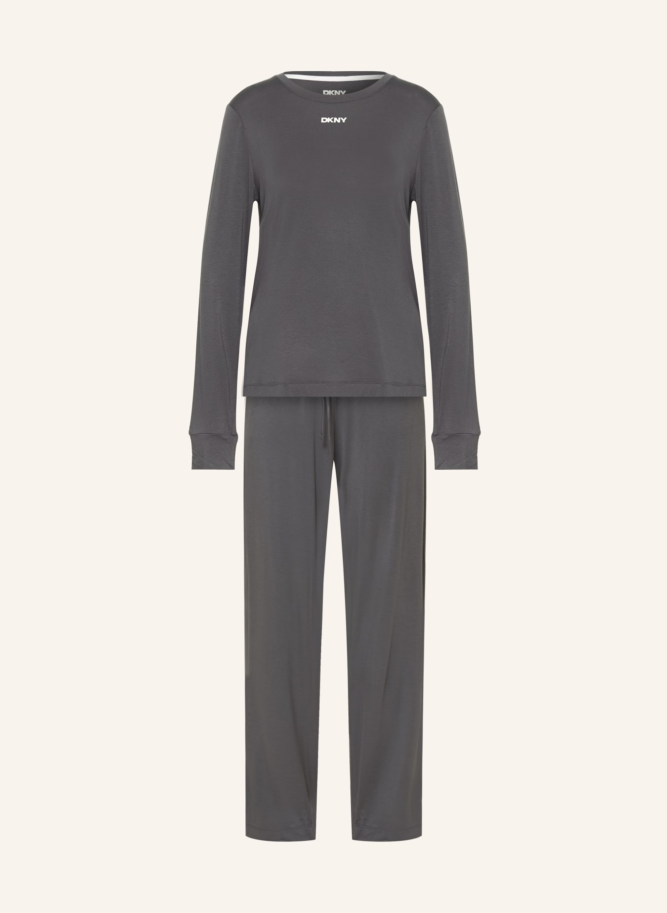 DKNY Schlafanzug NEXT GEN CLASSICS: GRAU