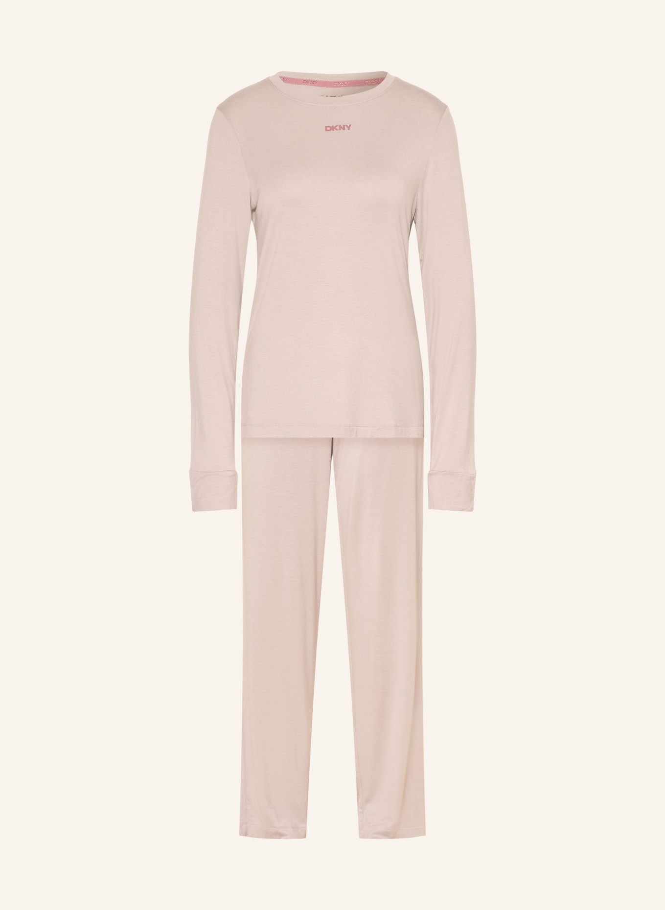 DKNY Schlafanzug NEXT GEN CLASSICS: HELLLILA