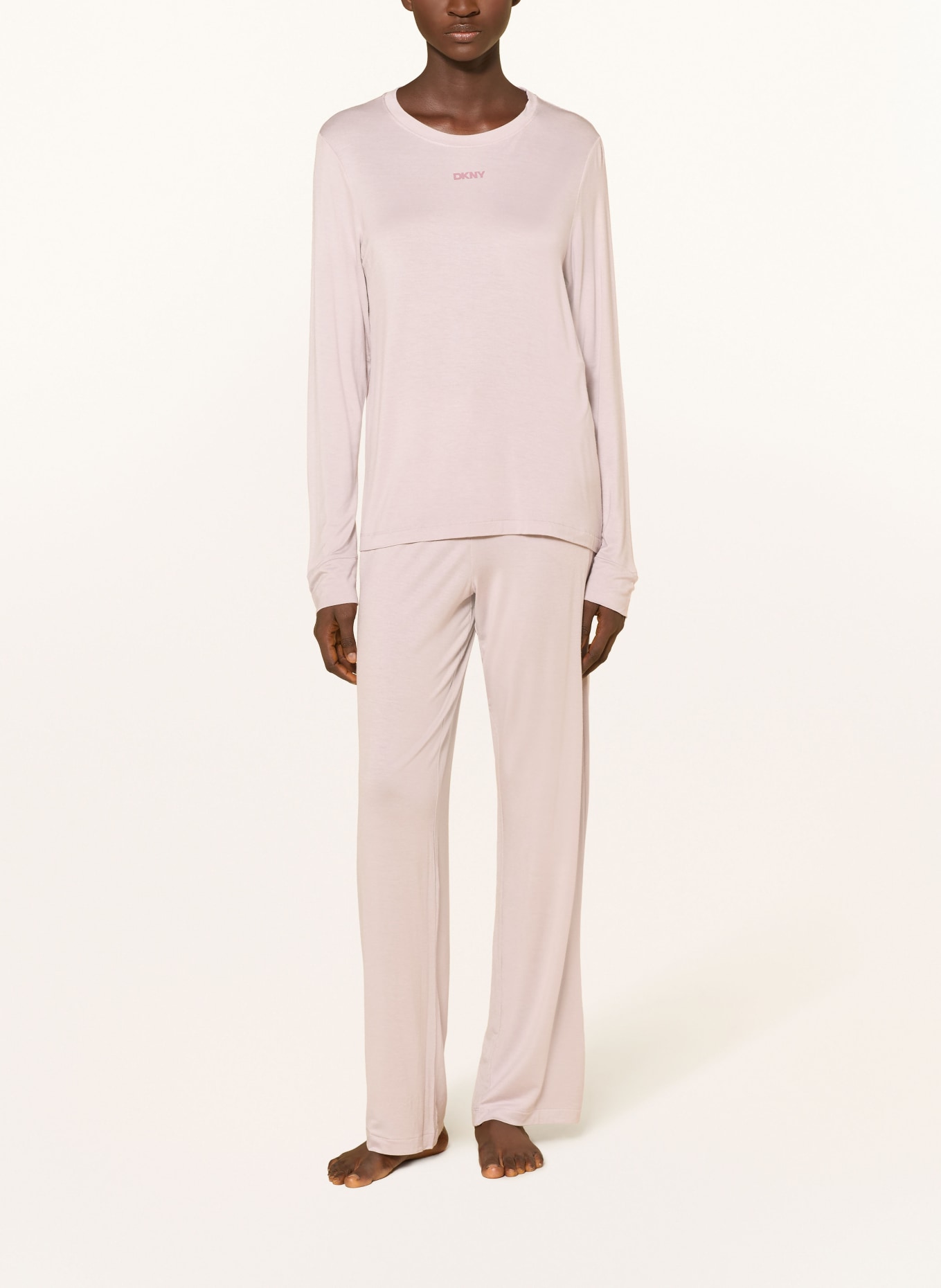 DKNY Schlafanzug NEXT GEN CLASSICS: HELLLILA