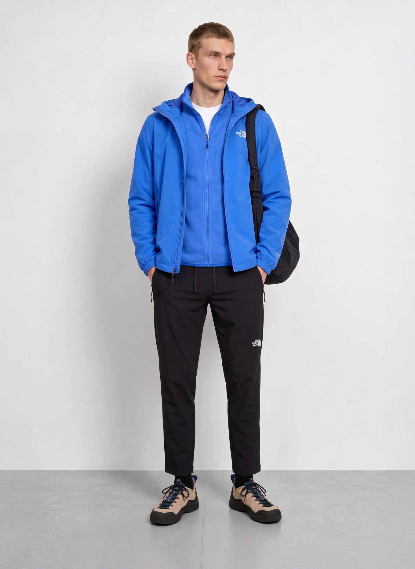 THE NORTH FACE Fleecejacke GLACIER: BLAU