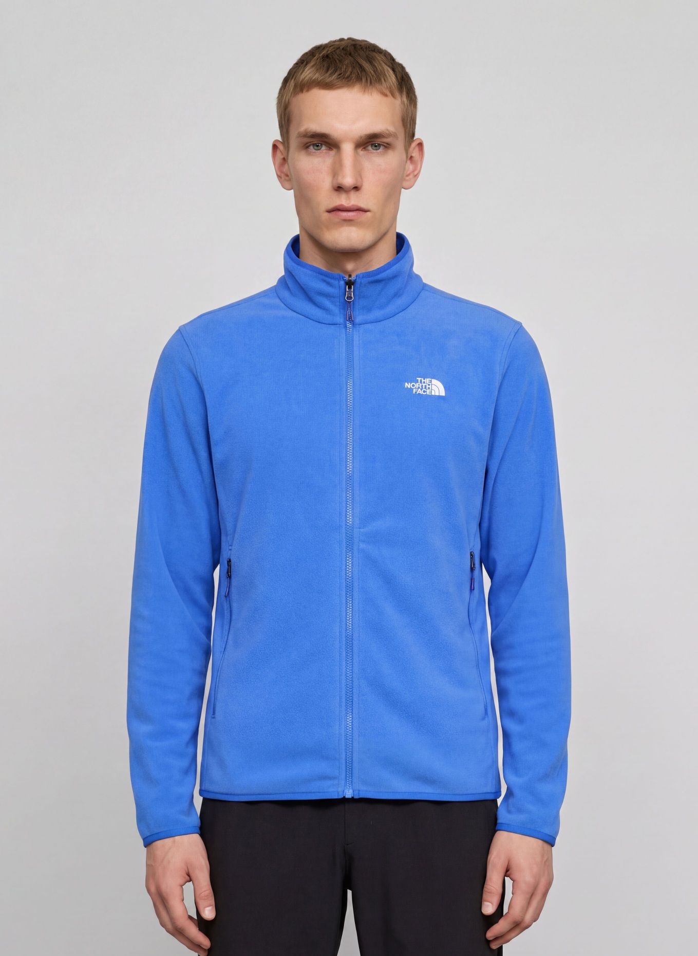 THE NORTH FACE Fleecejacke GLACIER: BLAU