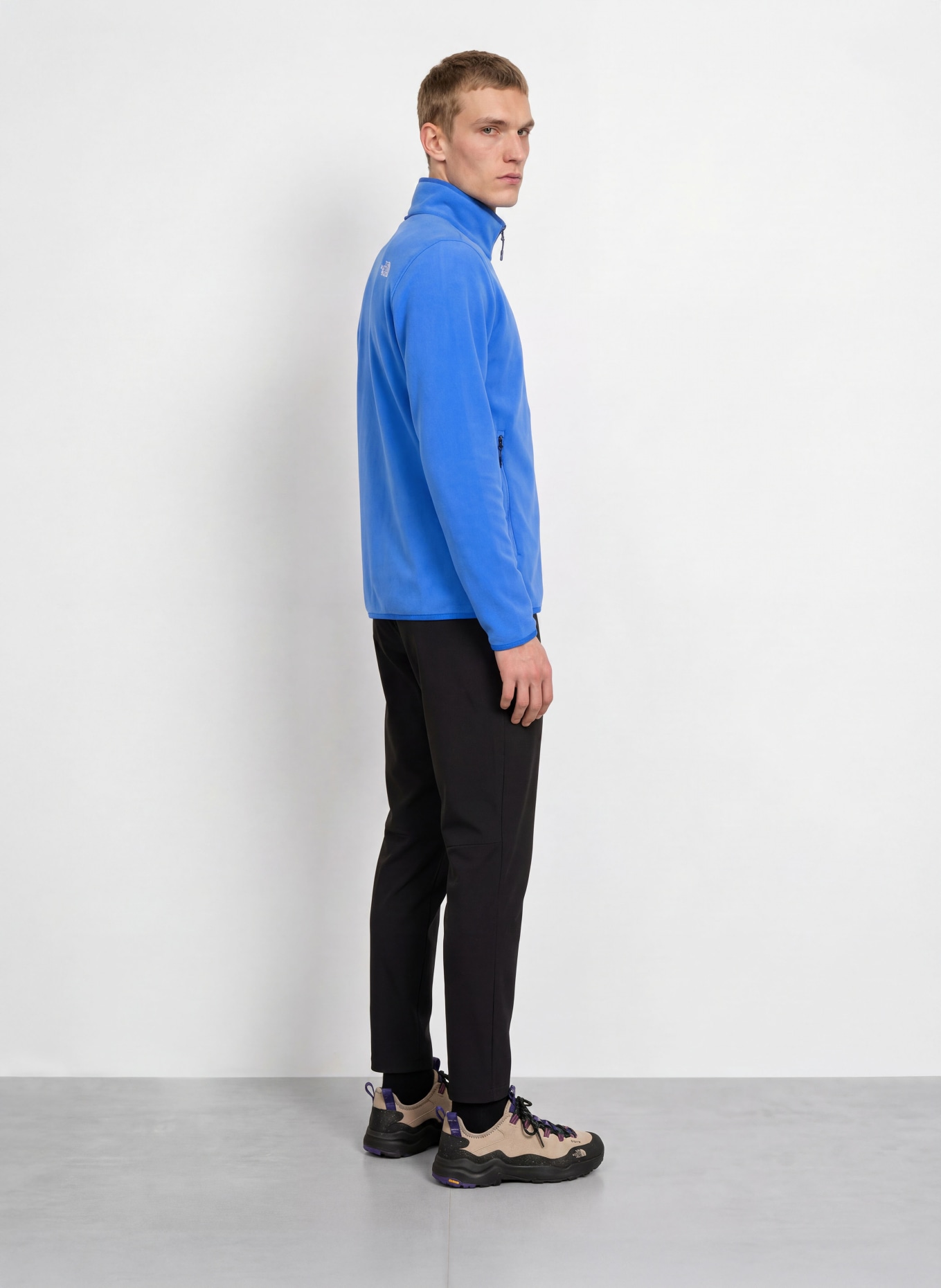 THE NORTH FACE Fleecejacke GLACIER: BLAU