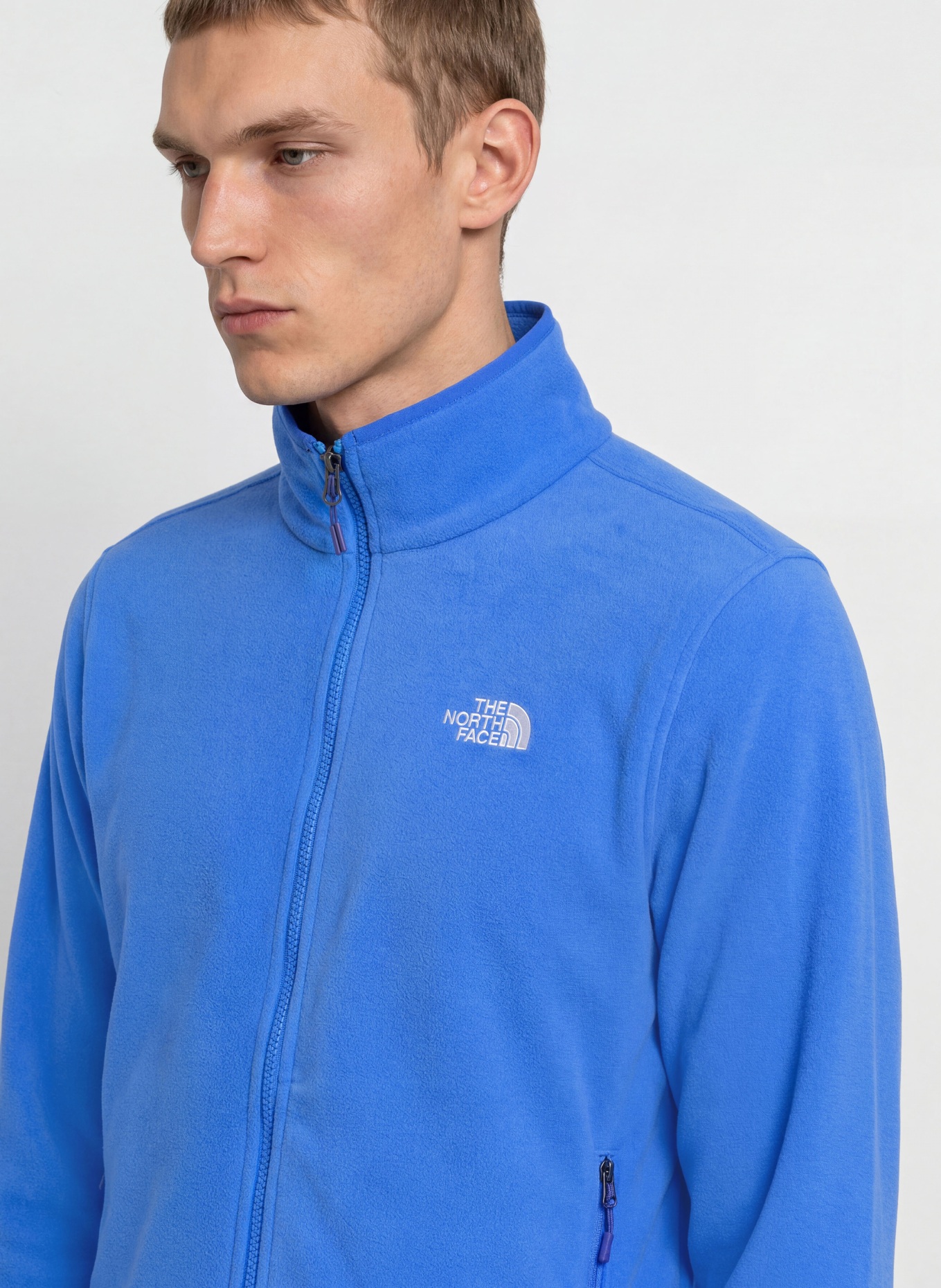 THE NORTH FACE Fleecejacke GLACIER: BLAU