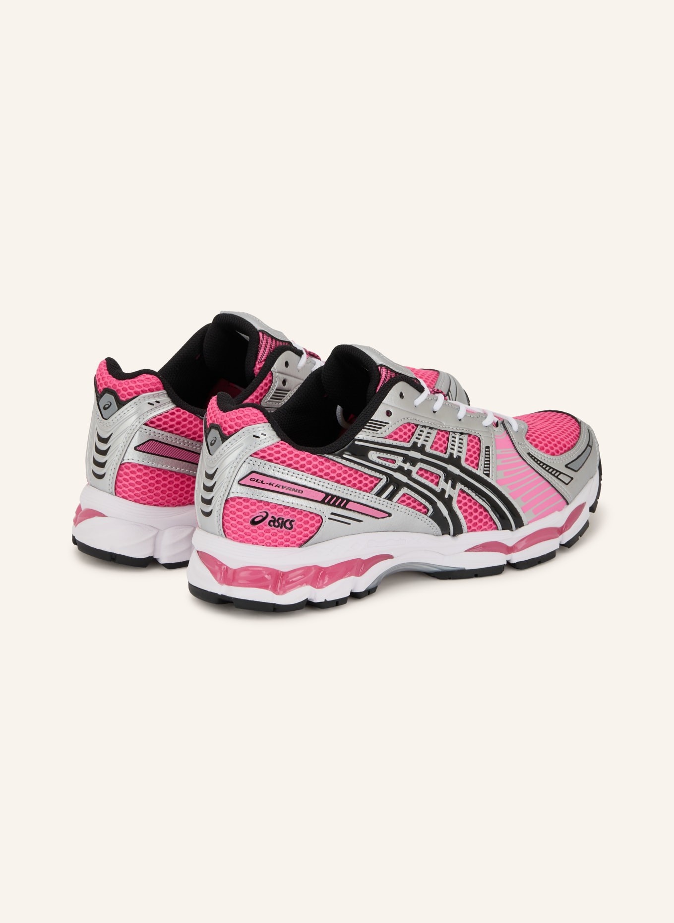 ASICS Sneaker GEL-KAYANO 12.1: PINK / SILBER / SCHWARZ