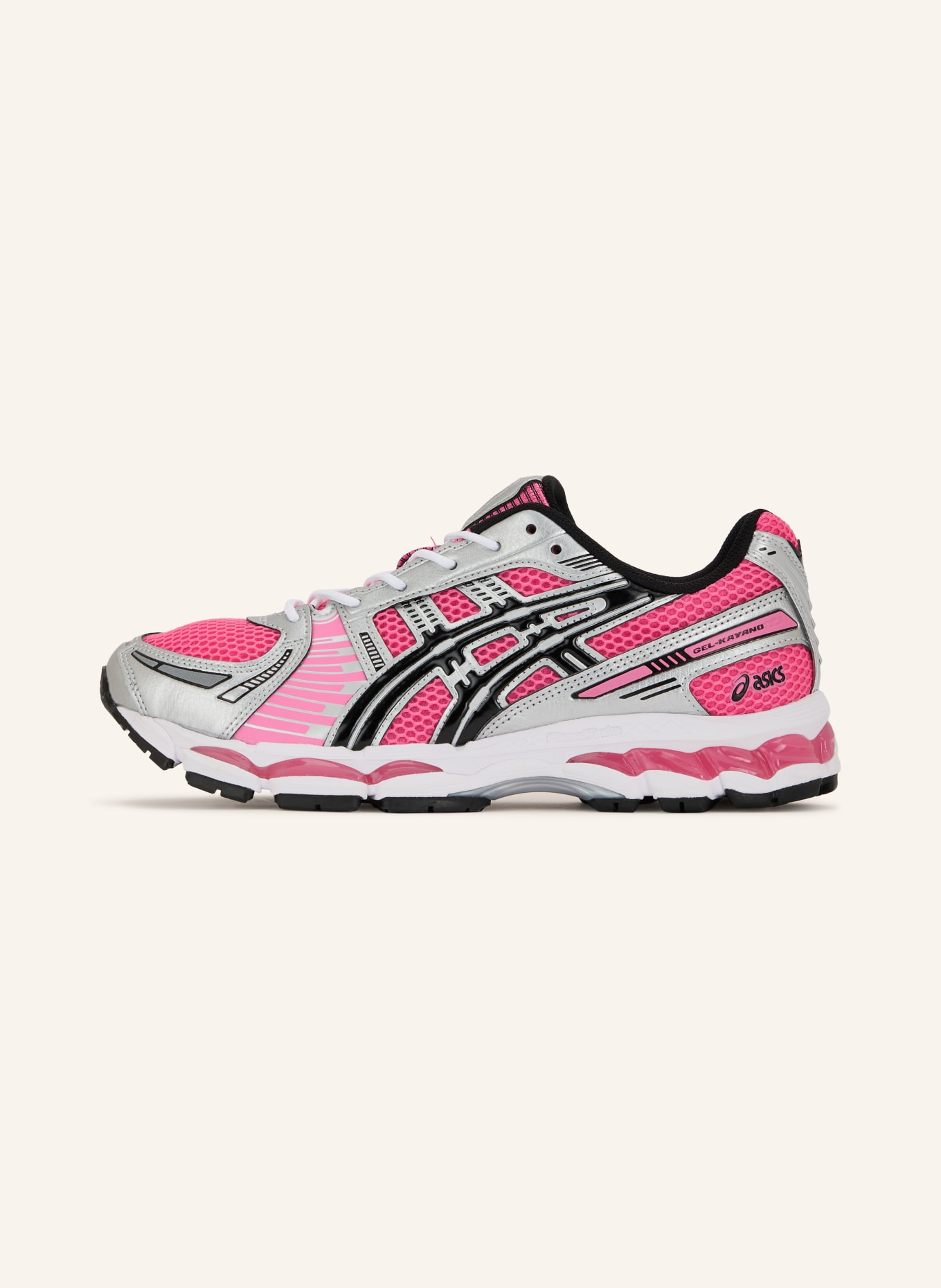 ASICS Sneaker GEL-KAYANO 12.1: PINK / SILBER / SCHWARZ