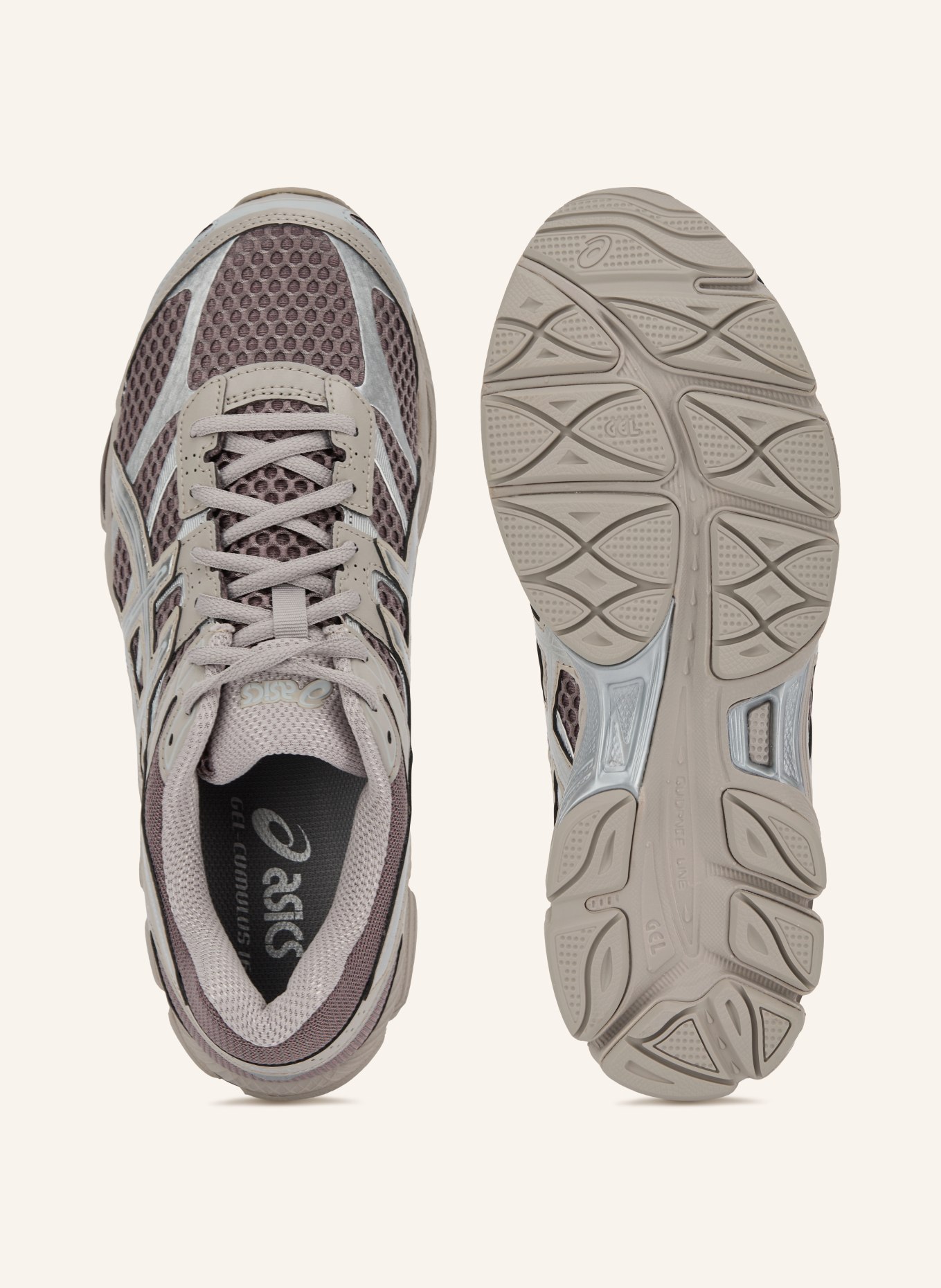 ASICS Sneaker GEL-CUMULUS 16: TAUPE / SILBER