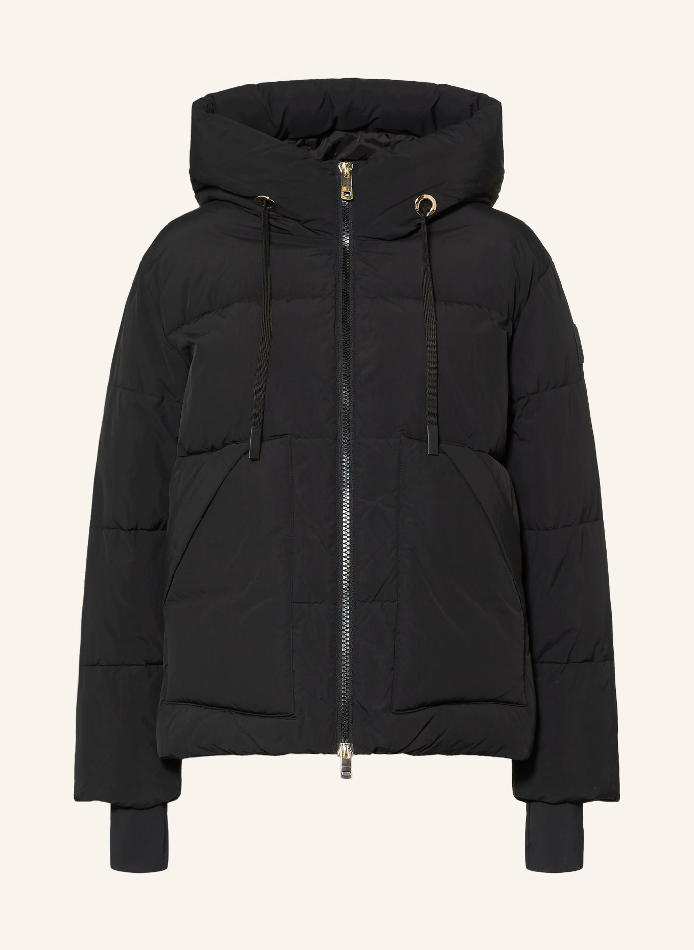 MOS MOSH Quilted jacket MMOLLIE: BLACK