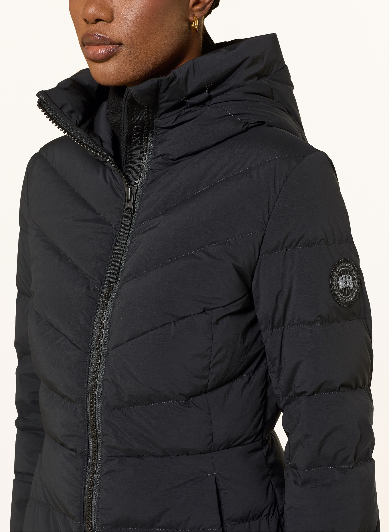 CANADA GOOSE Daunenjacke CLAIRE: SCHWARZ