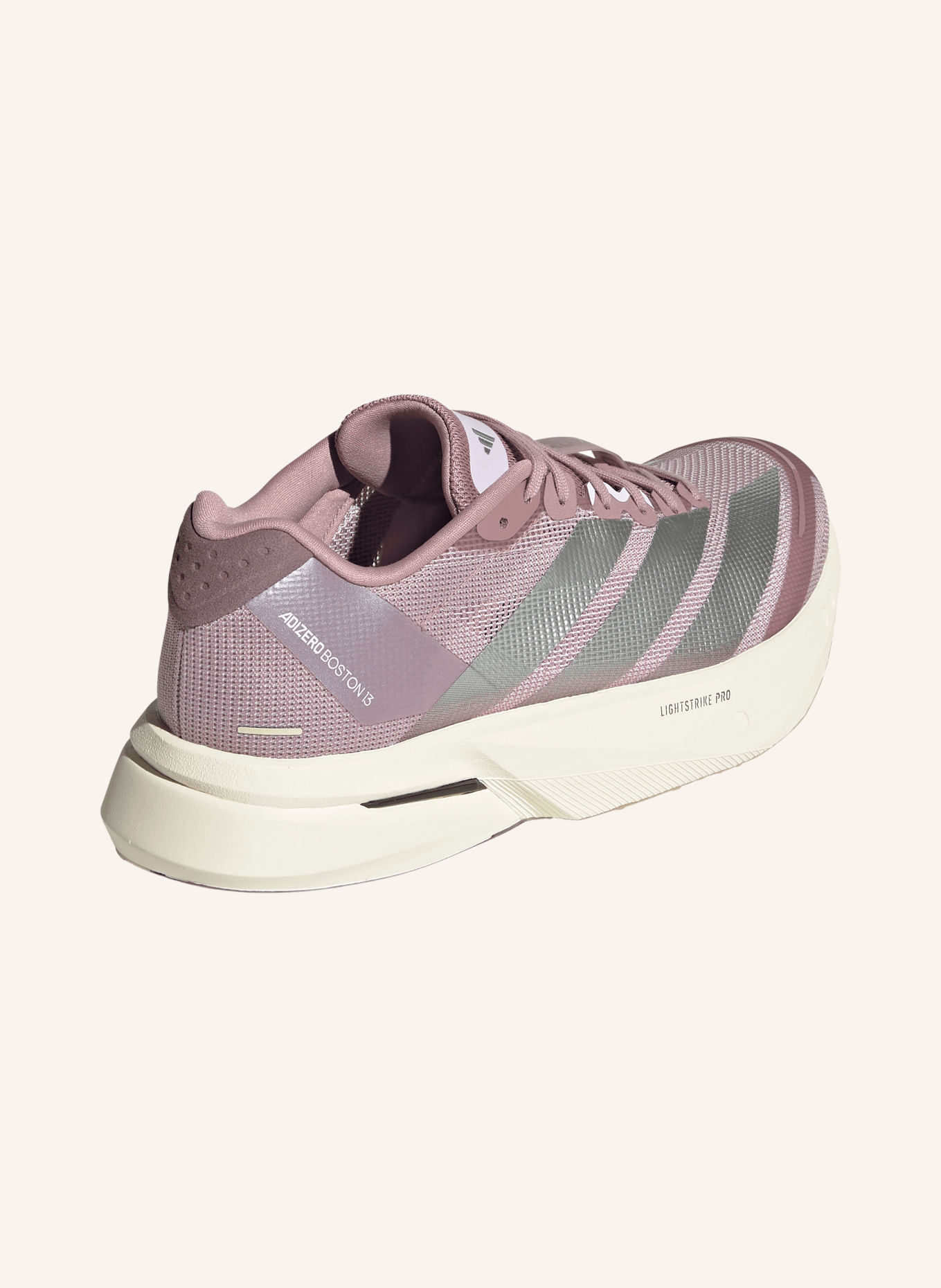 adidas ADIZERO BOSTON 13 running shoes: DUSKY PINK / SILVER