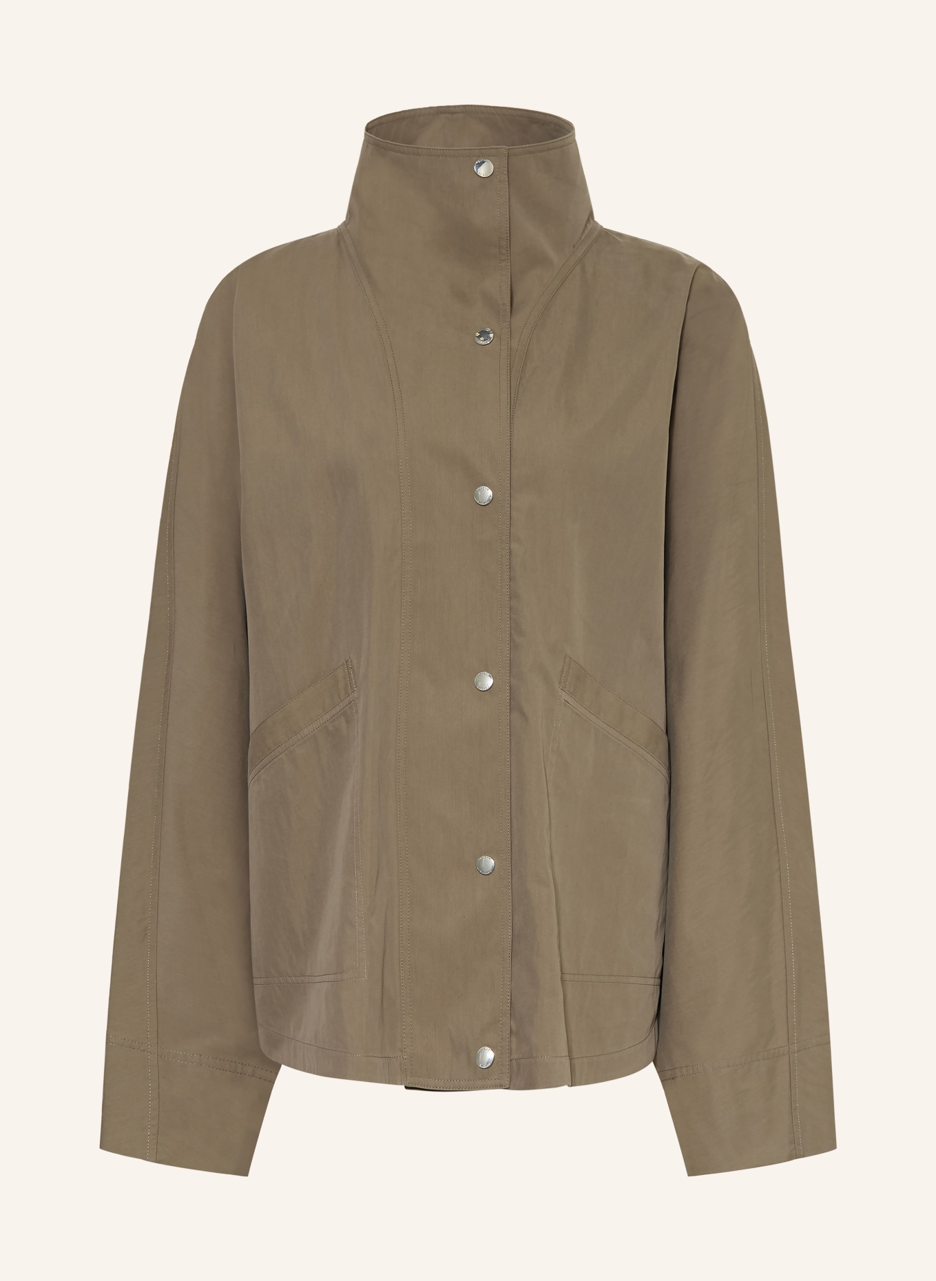 TOTEME Oversized-Jacke: KHAKI