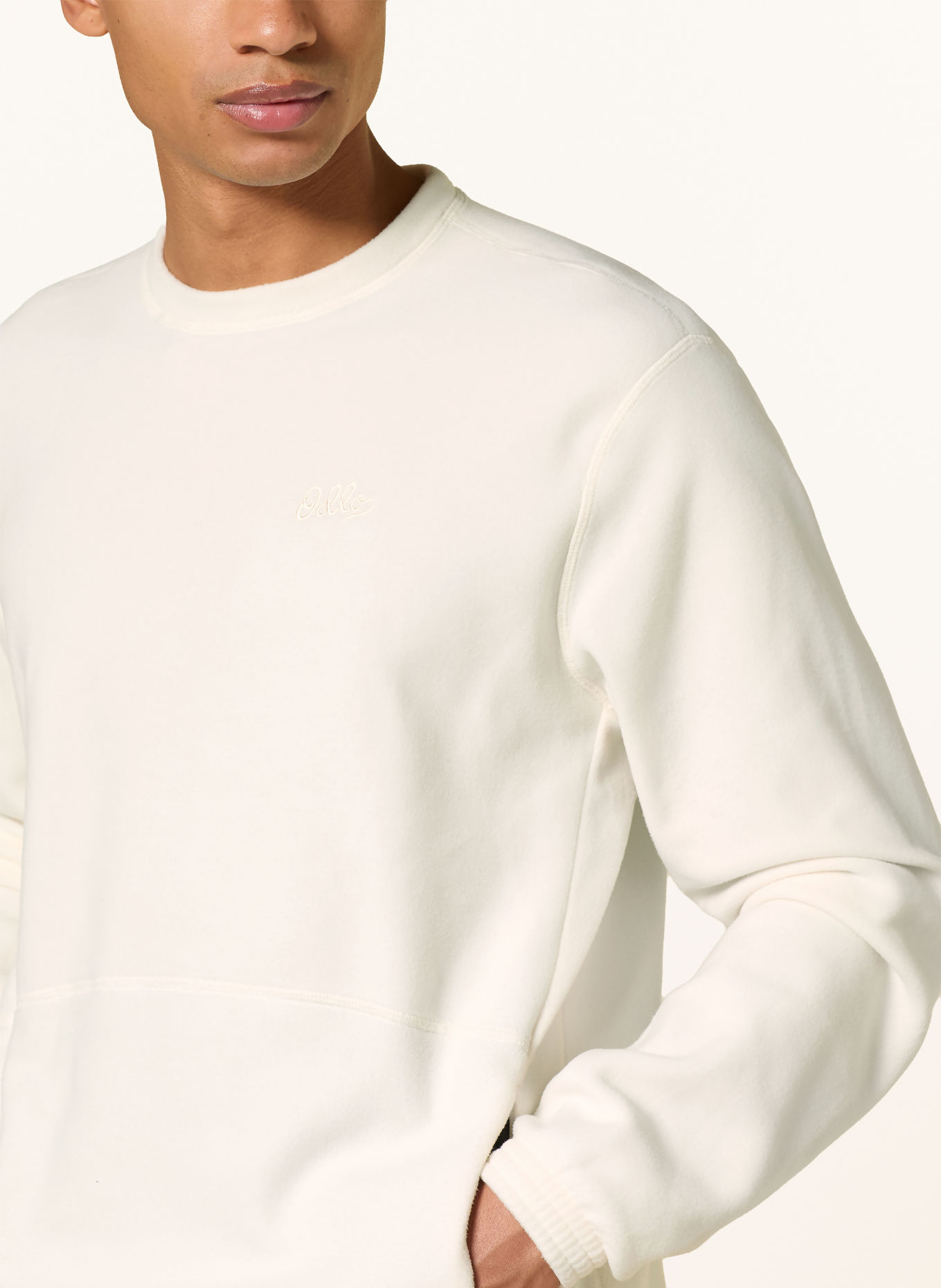 odlo Fleecetröja CLASSIC CREW: GRÄDDE