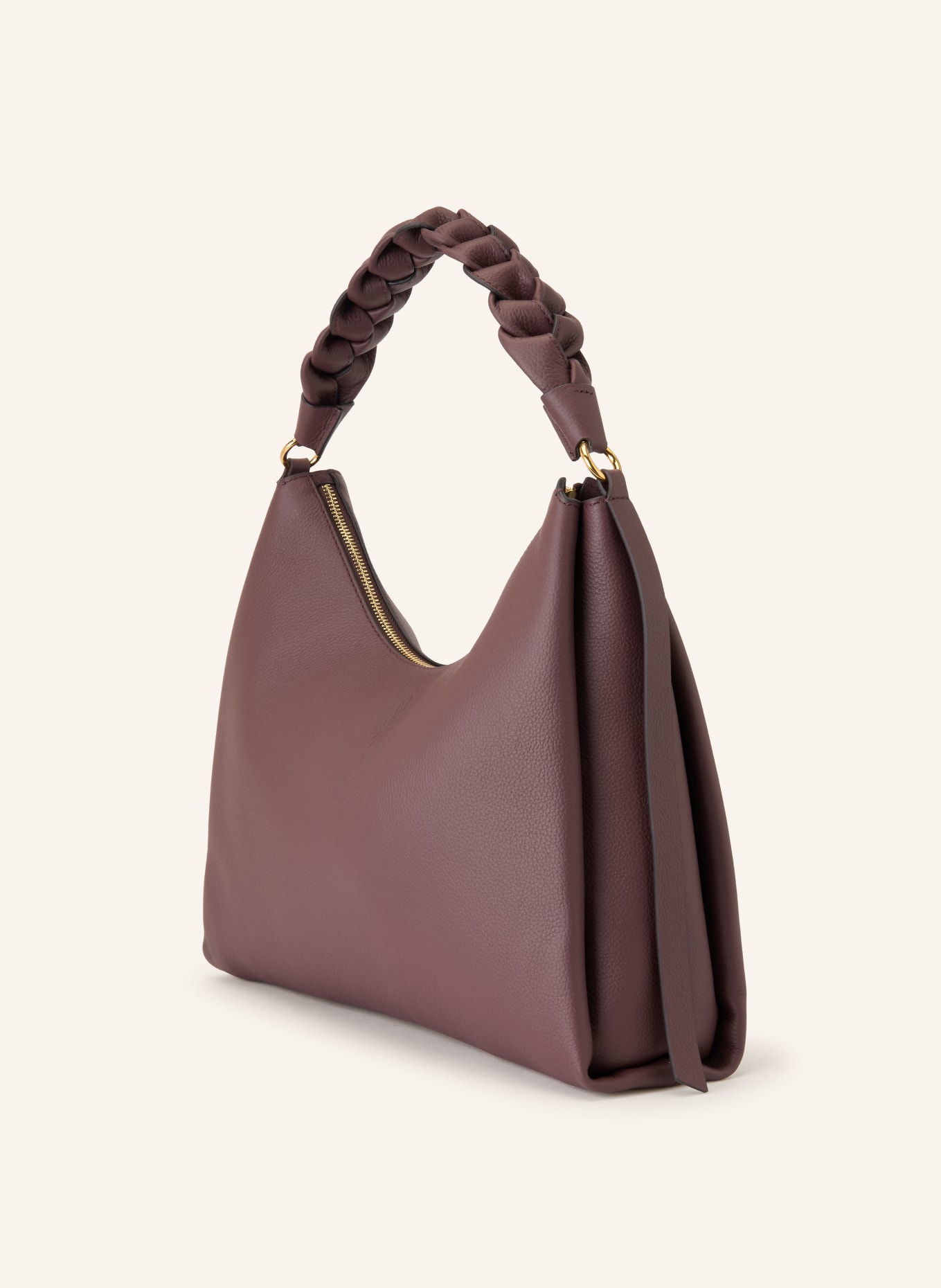 COCCINELLE tas: BRUIN / GOUD