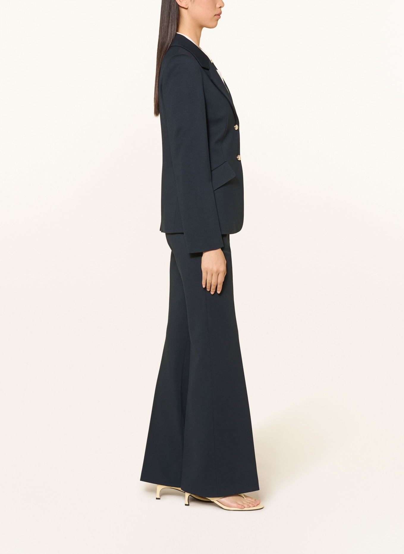 JOOP! Marlenehose POLINA aus Jersey: DUNKELBLAU