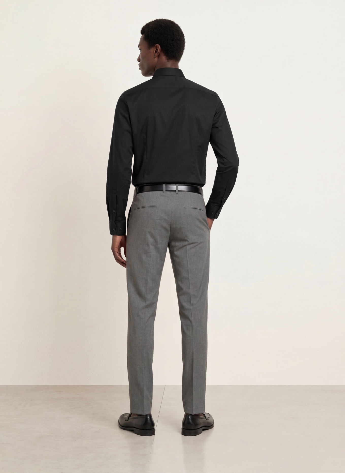 OLYMP Hemd Level Five body fit: SCHWARZ