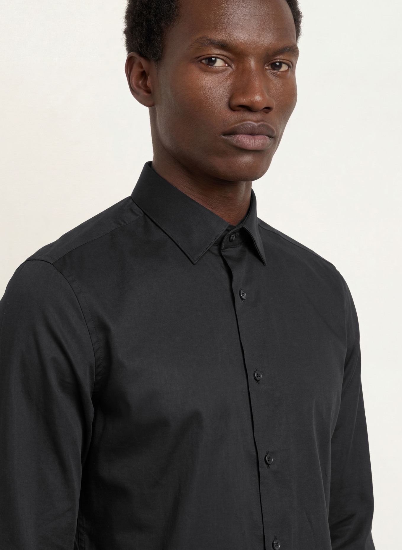 OLYMP Hemd Level Five body fit: SCHWARZ