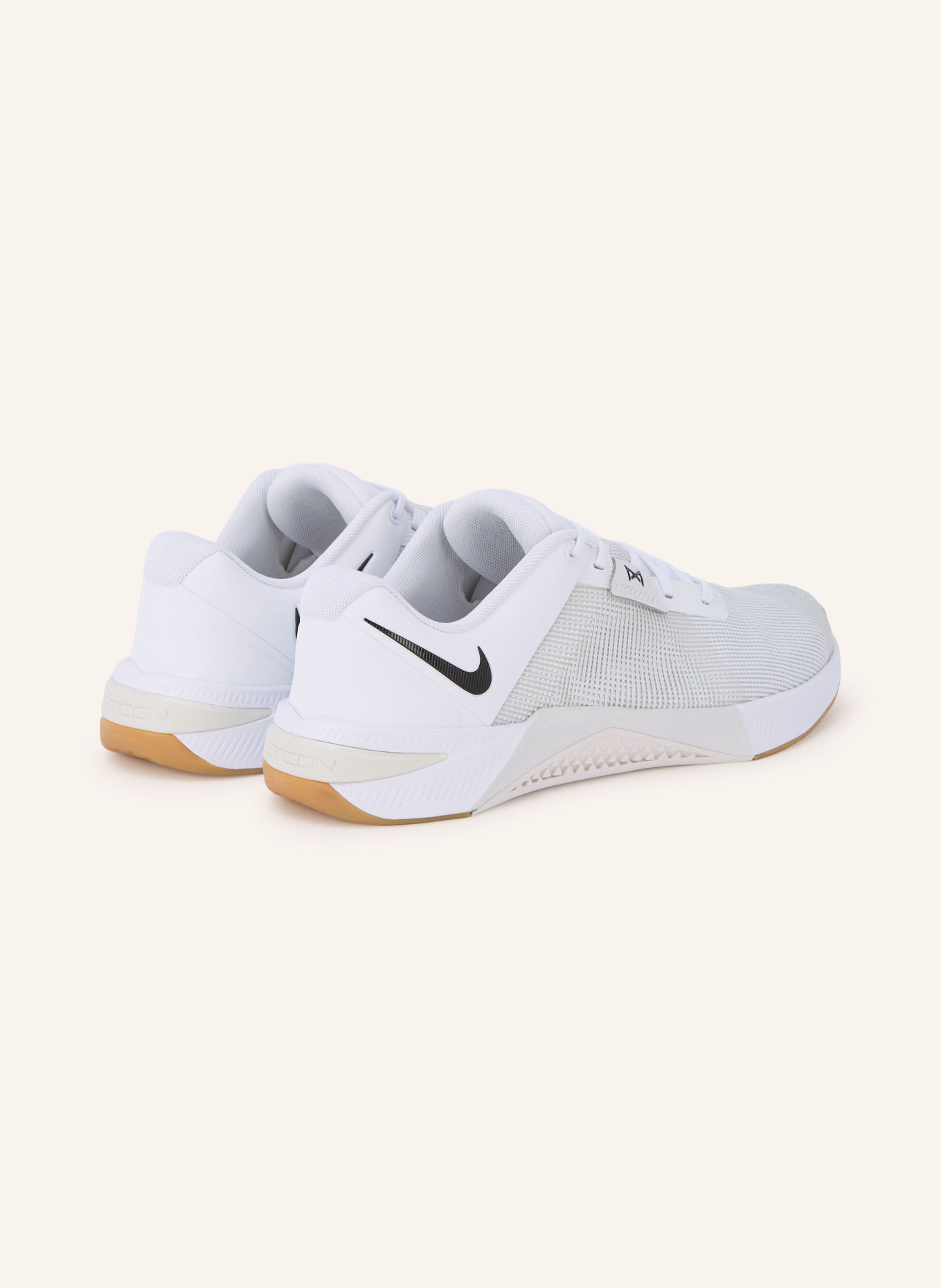 Nike Fitnessschuhe METCON 10: WEISS / HELLGRAU / SCHWARZ