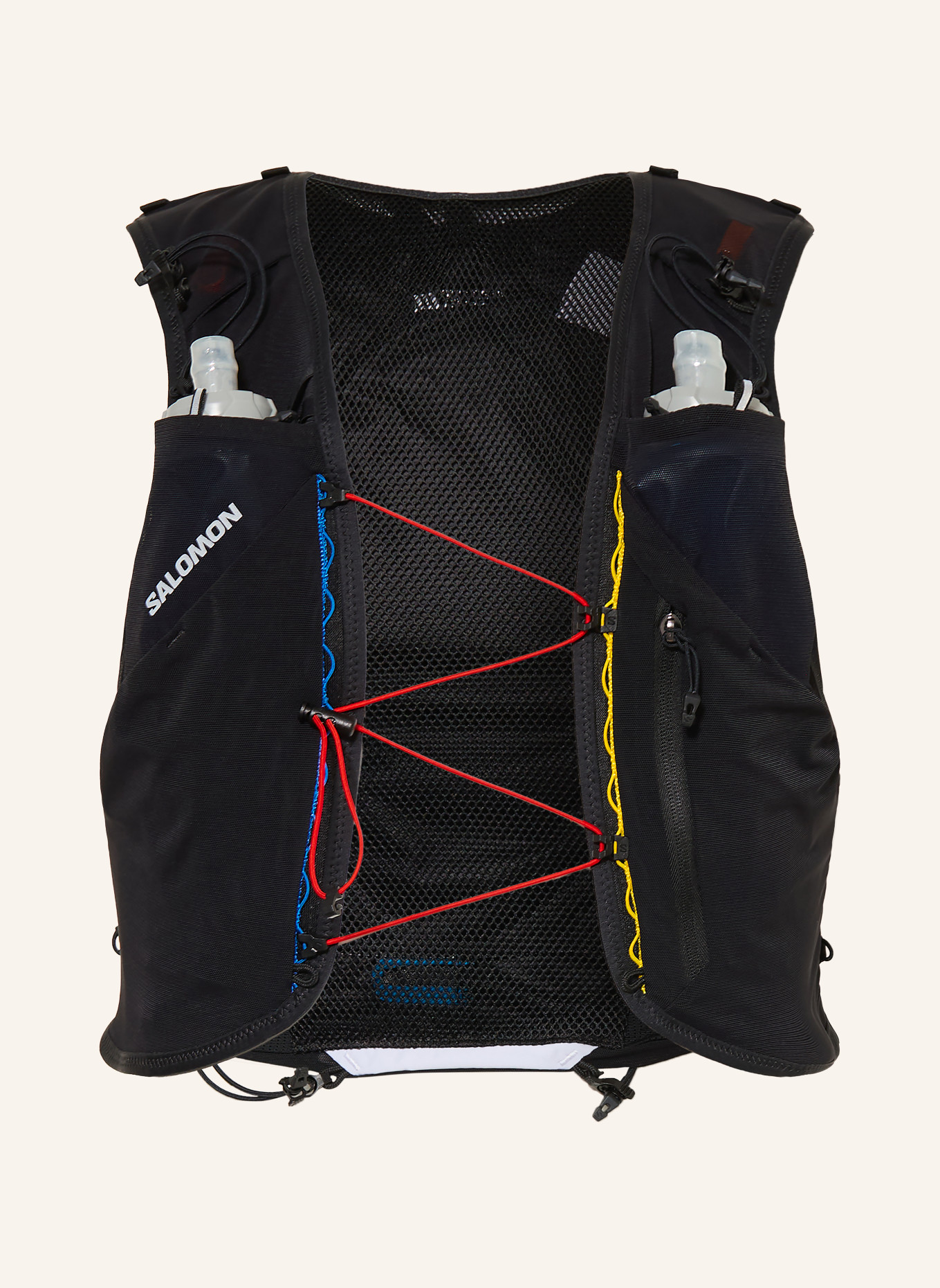 SALOMON Løbevest ADV SKIN 5 RACE FLAG: HVID / SORT